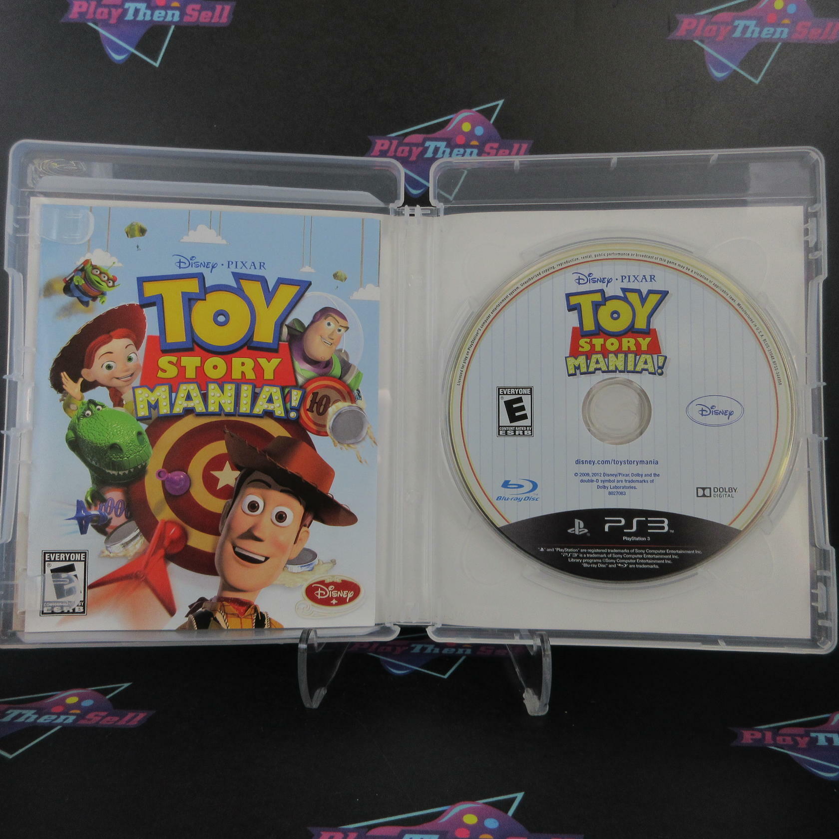 Toy Story Mania PS3 PlayStation 3 AD Complete CIB - Very Good