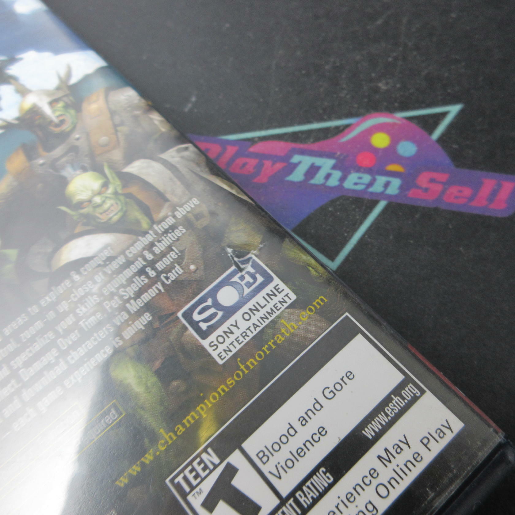 Champions of Norrath GH PS2 PlayStation 2 AD Complete CIB - Very Good