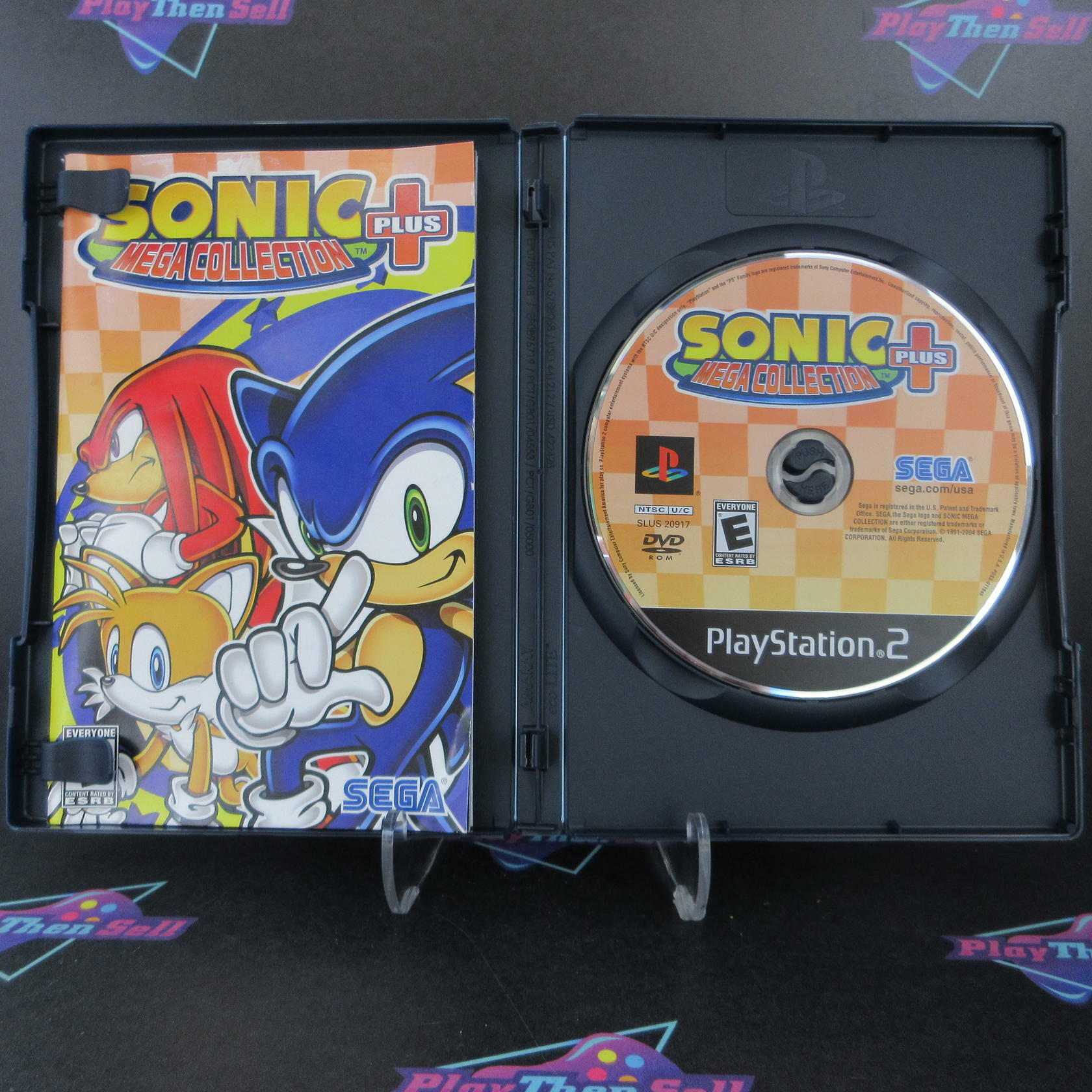 Sonic Mega Collection - PS2 PlayStation 2 Complete - Excellent