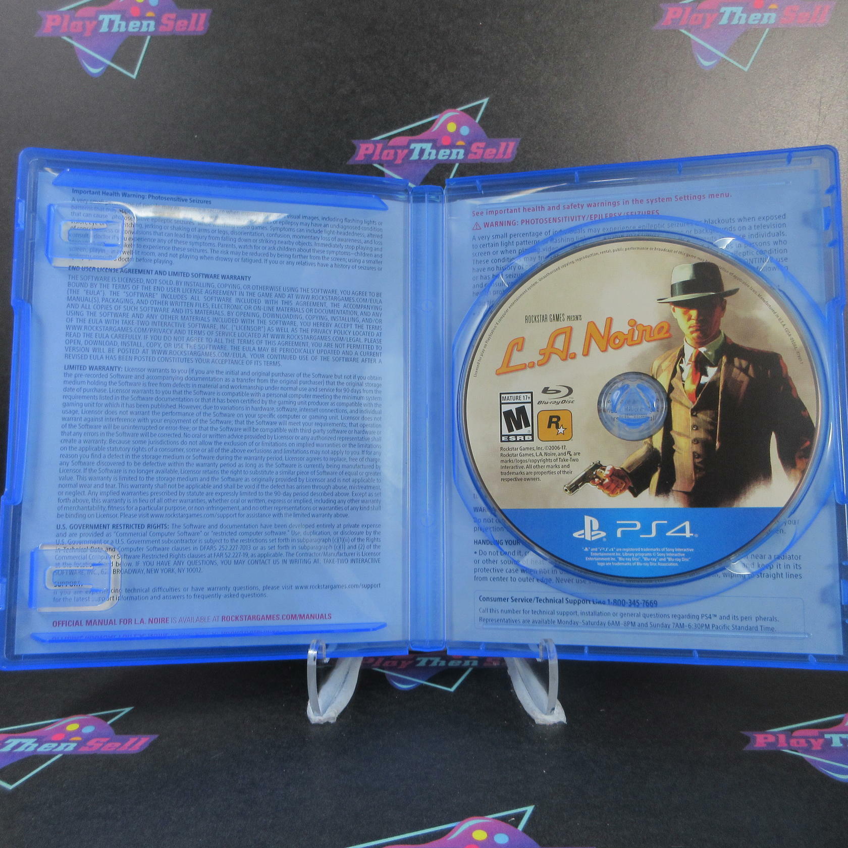 L.A. Noire PS4 PlayStation 4 - Like New