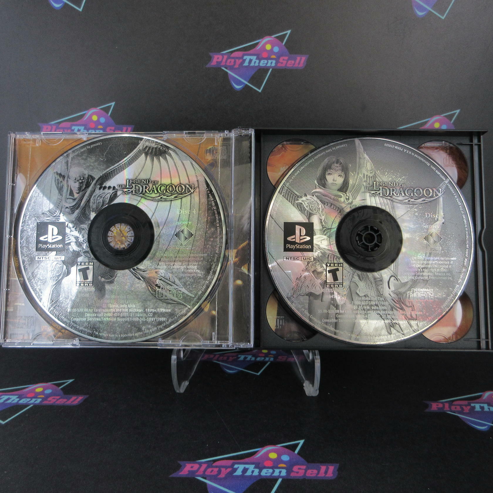 The Legend of Dragoon GH PS1 PlayStation 1 AD/NM - Very Good