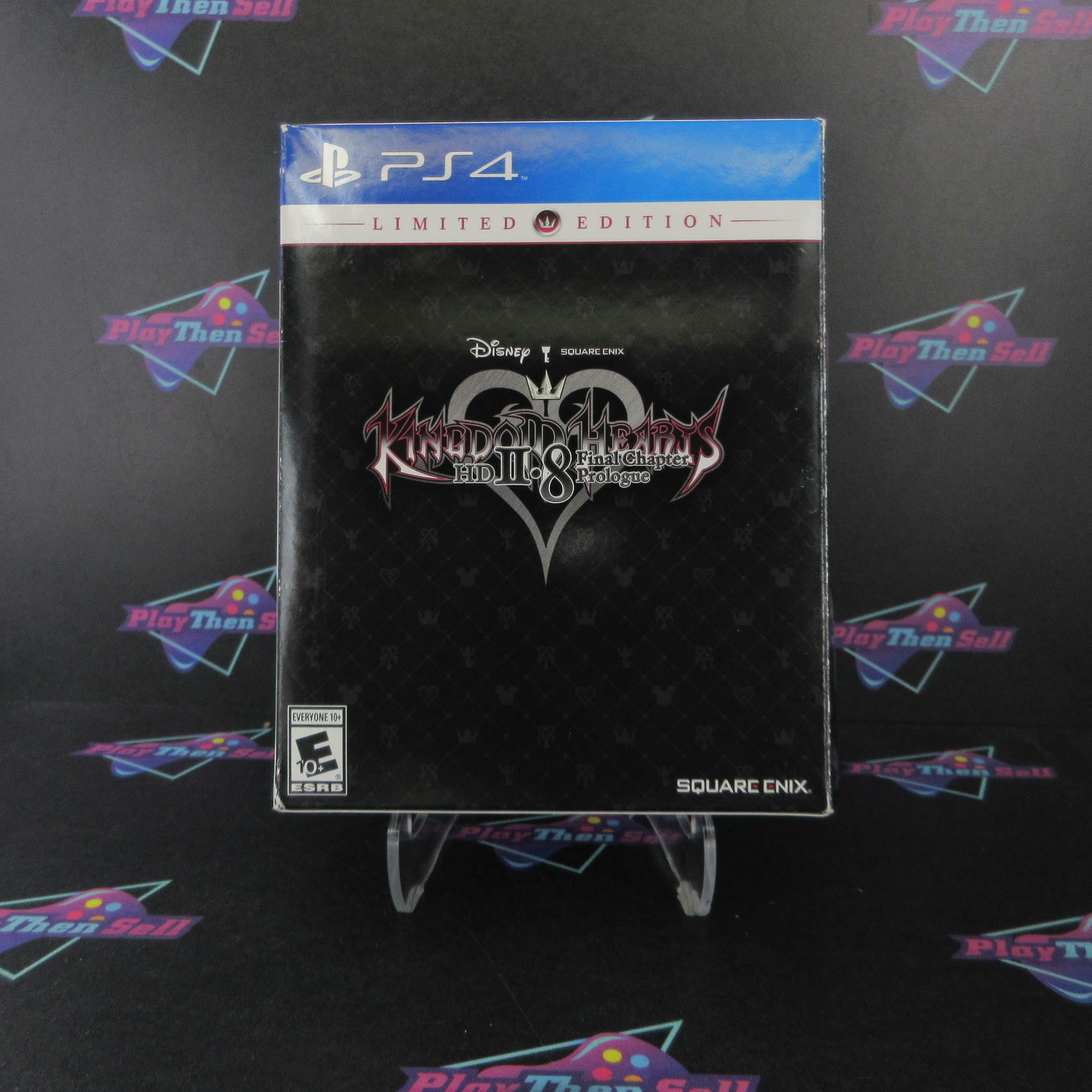 Kingdom Hearts HD 2.8 Final Chapter Prologue Limited Edition PS4 + Pin - Like New