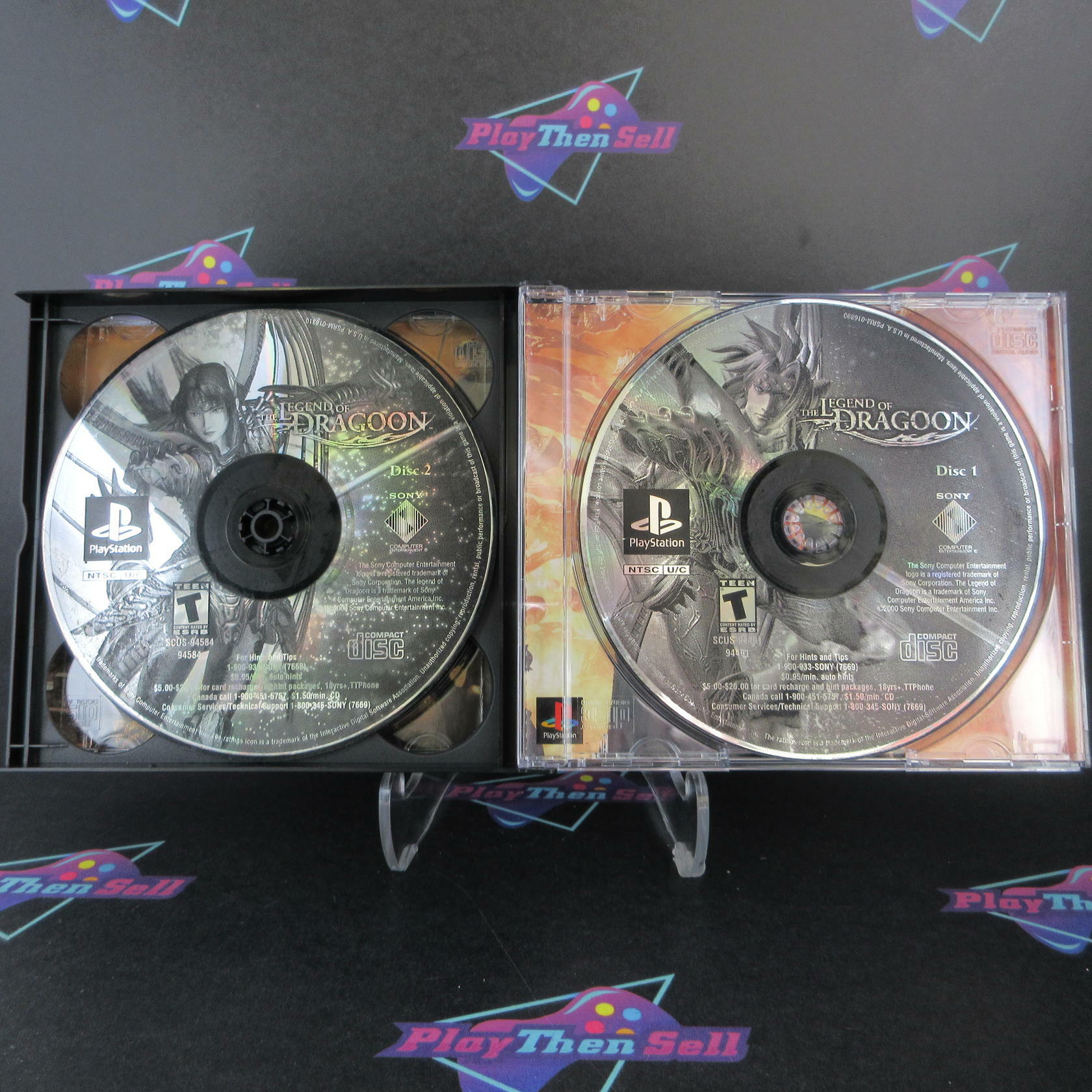 The Legend of Dragoon GH PS1 PlayStation 1 AD/NM - Very Good