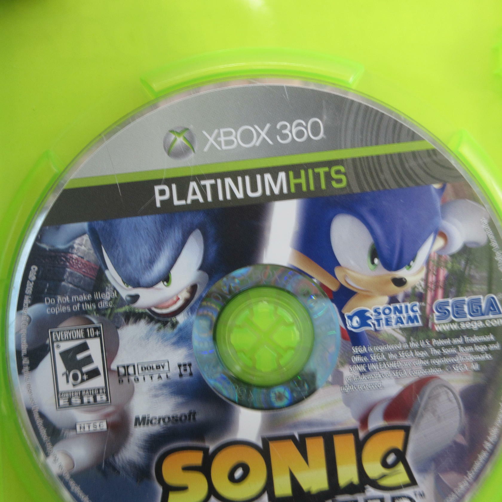 Sonic Unleashed PH Xbox 360 AD Complete CIB - Very Good