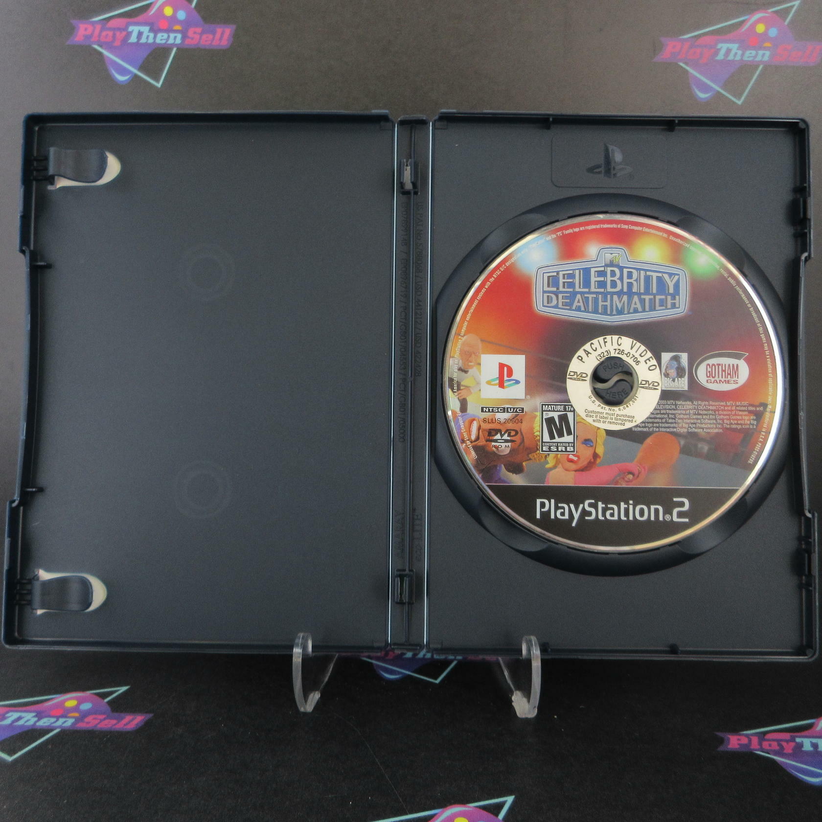 Celebrity Death Match PS2 PlayStation 2 DD/NM - Very Good