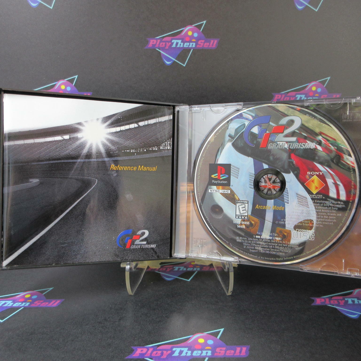 Gran Turismo 2 PS1 PlayStation 1 + Reg Card - Like New
