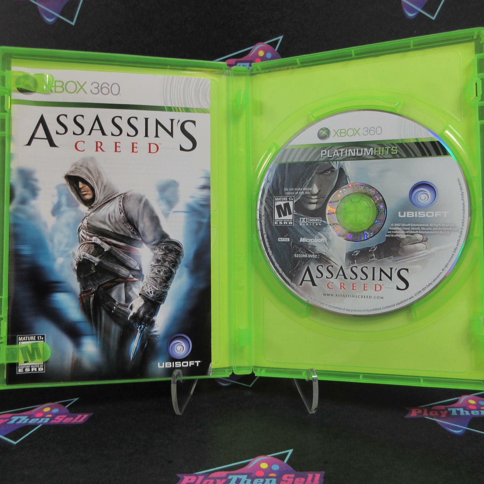 Assassin's Creed Platinum Hits Xbox 360 AD Complete CIB - Very Good