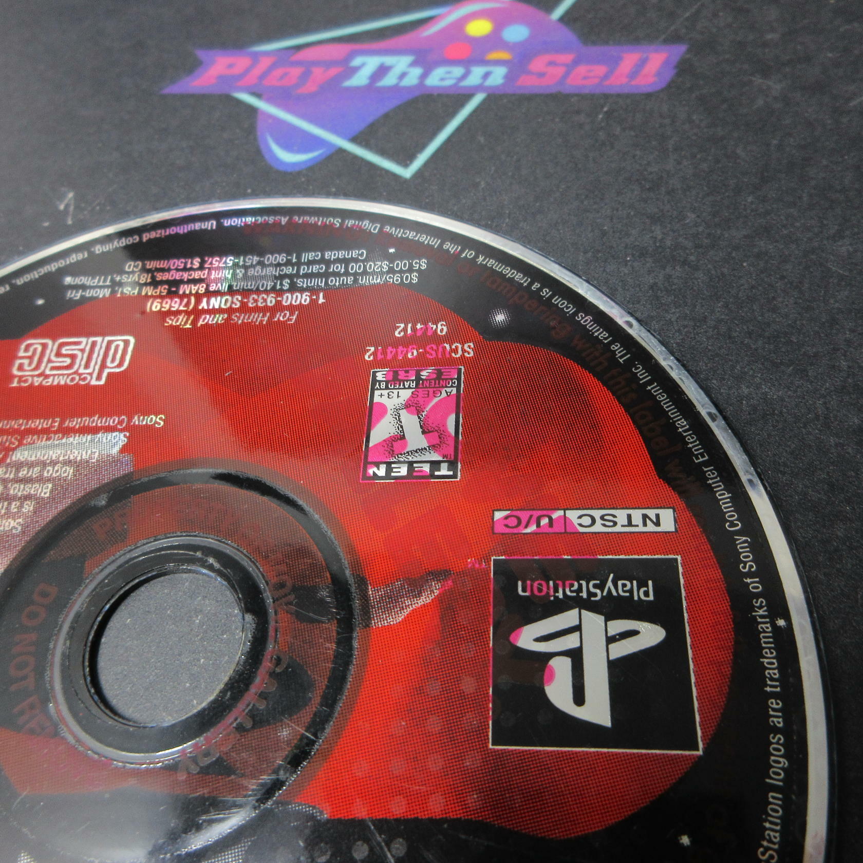 Blasto PS1 PlayStation 1 MD/DD Complete CIB - Very Good