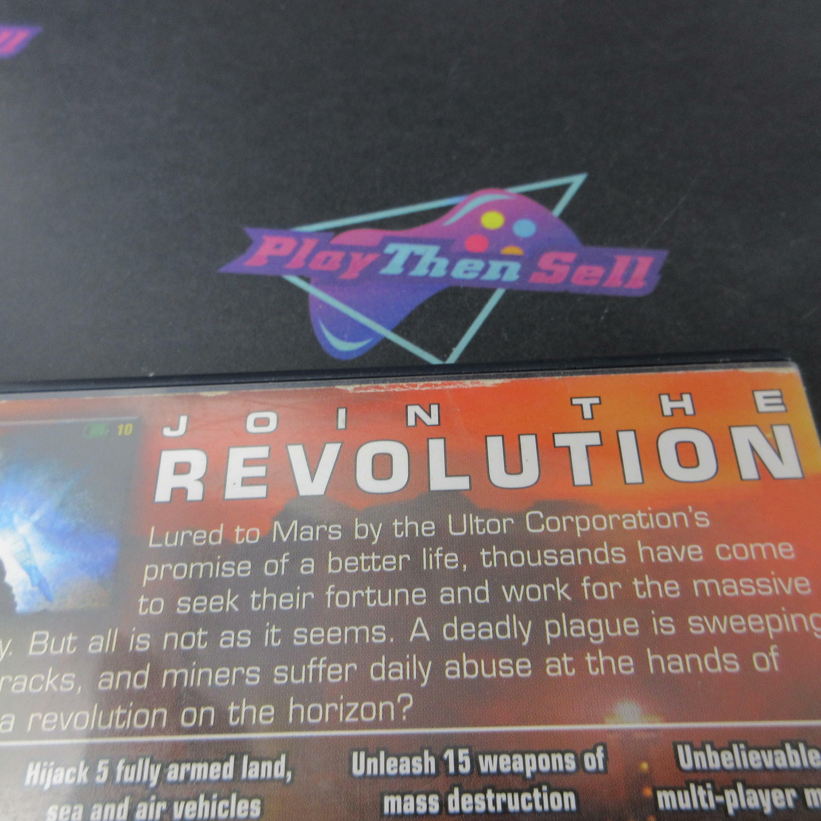 Red Faction PS2 PlayStation 2 AD/NM - Very Good