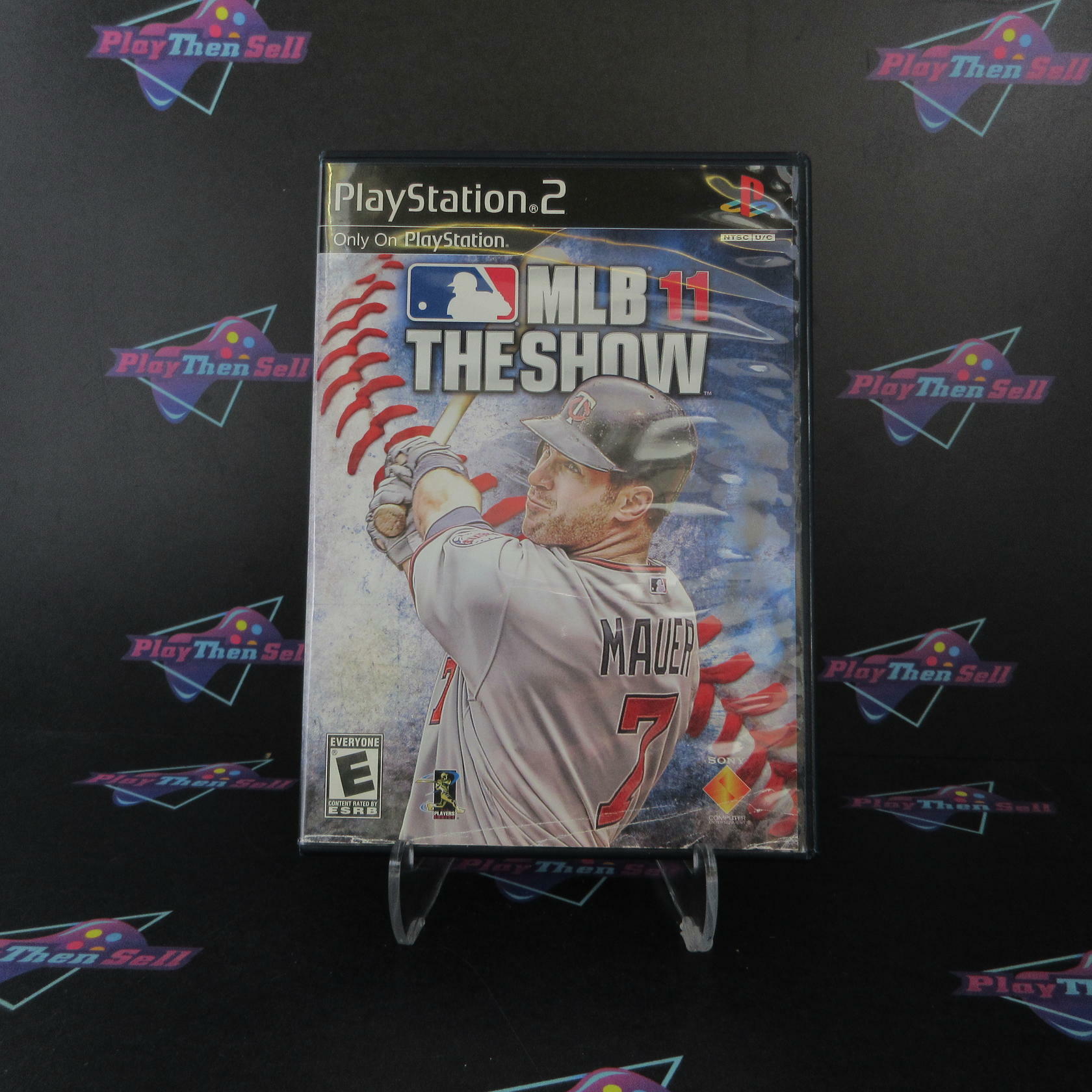 MLB 11 The Show PS2 PlayStation 2 AD/DD Complete CIB - Very Good