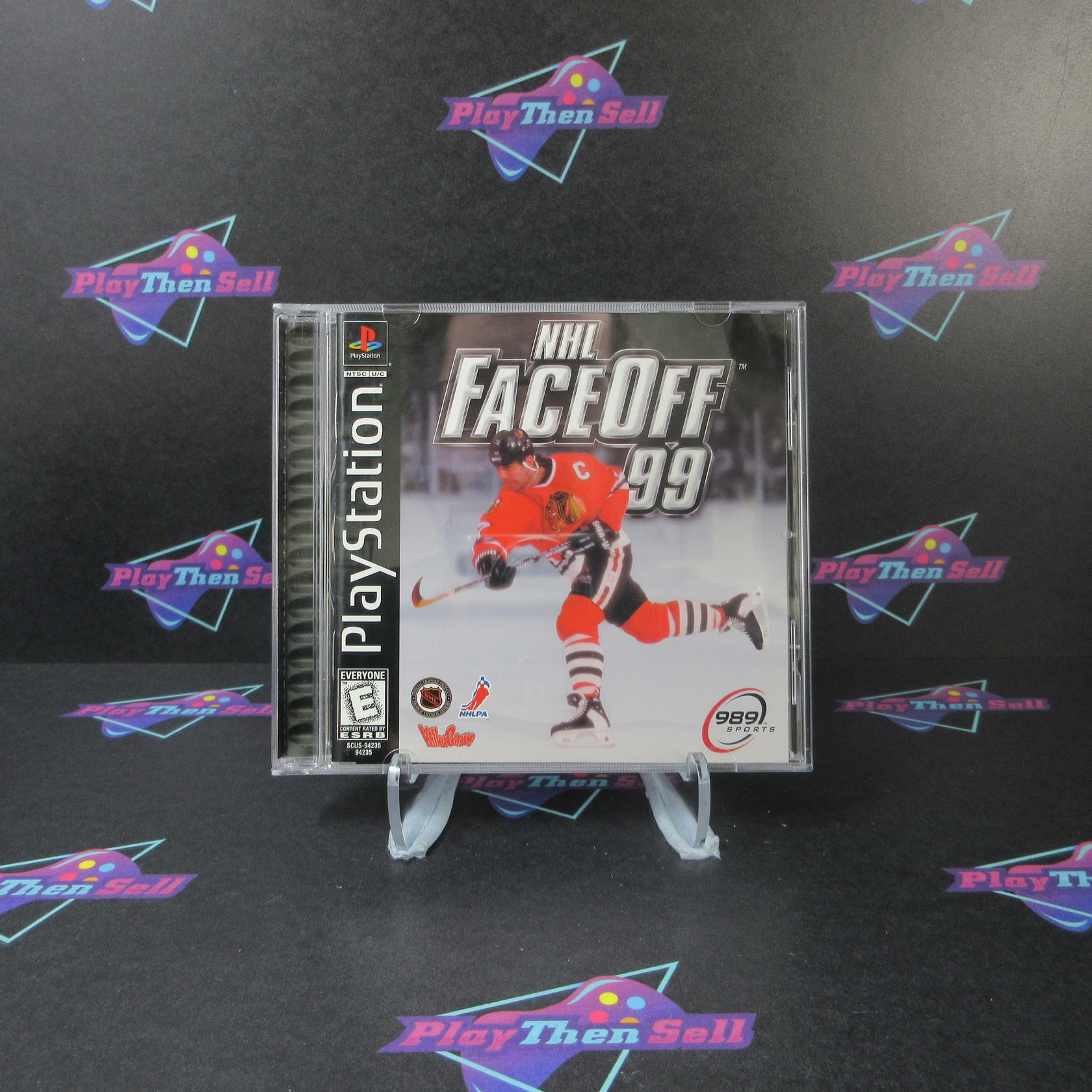 NHL Faceoff 99 PS1 PlayStation 1 + Reg Card - Like New