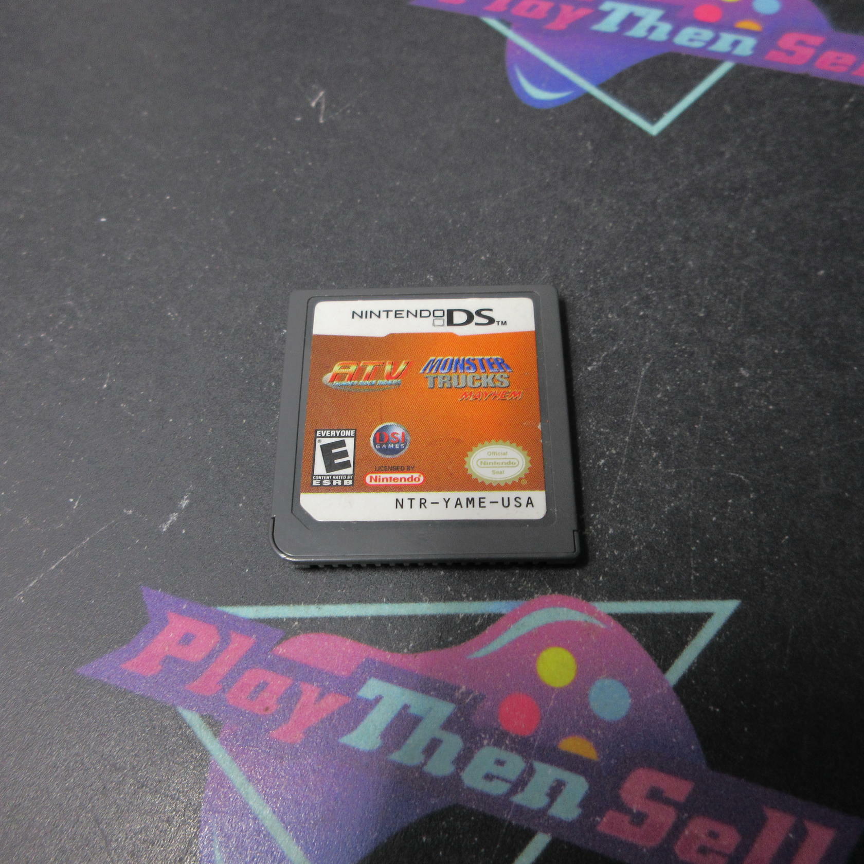 ATV Thunder Ridge Riders / Monster Trucks Mayhem Nintendo DS AD Complete CIB - Very Good