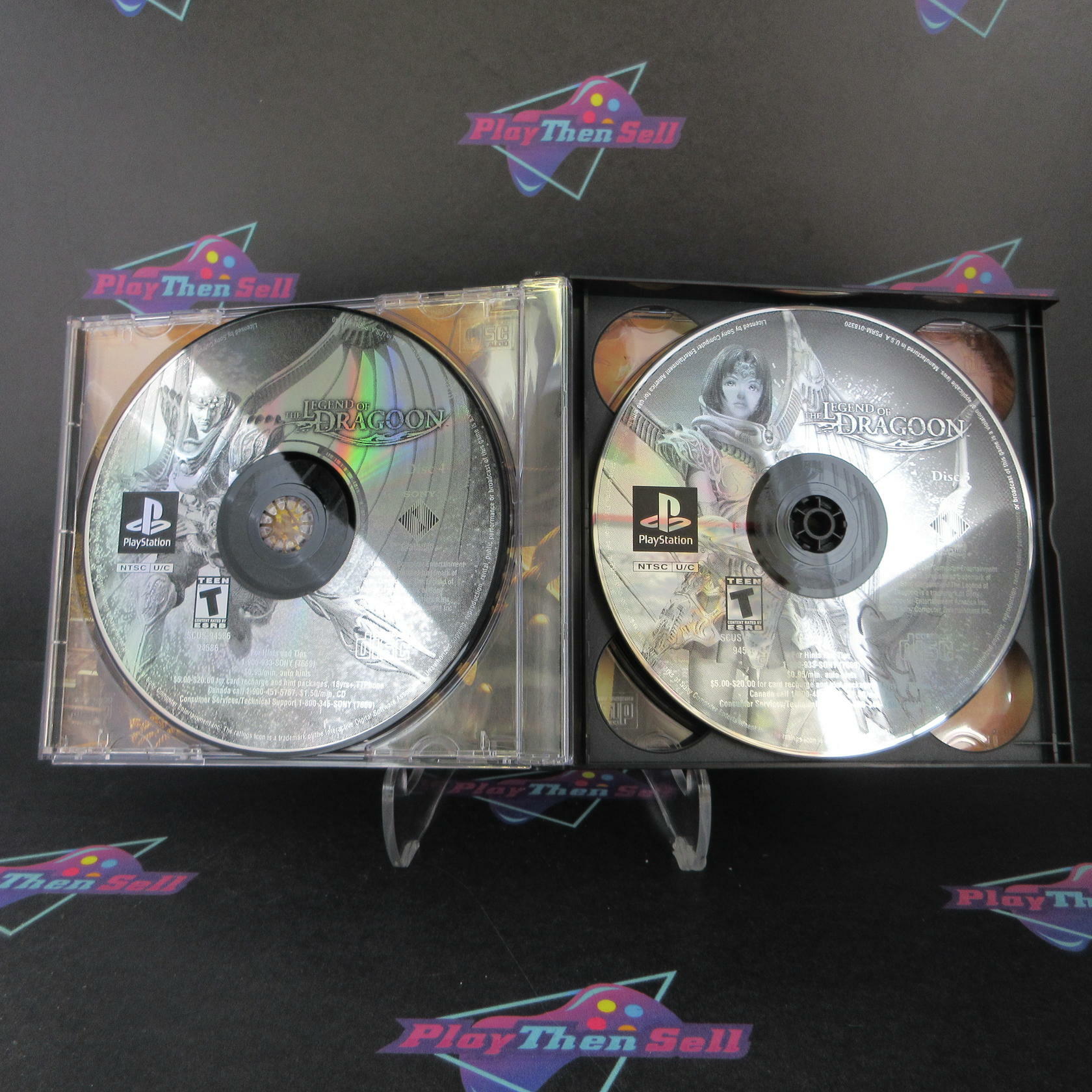 The Legend of Dragoon PS1 PlayStation 1 GH + Reg Card - Like New