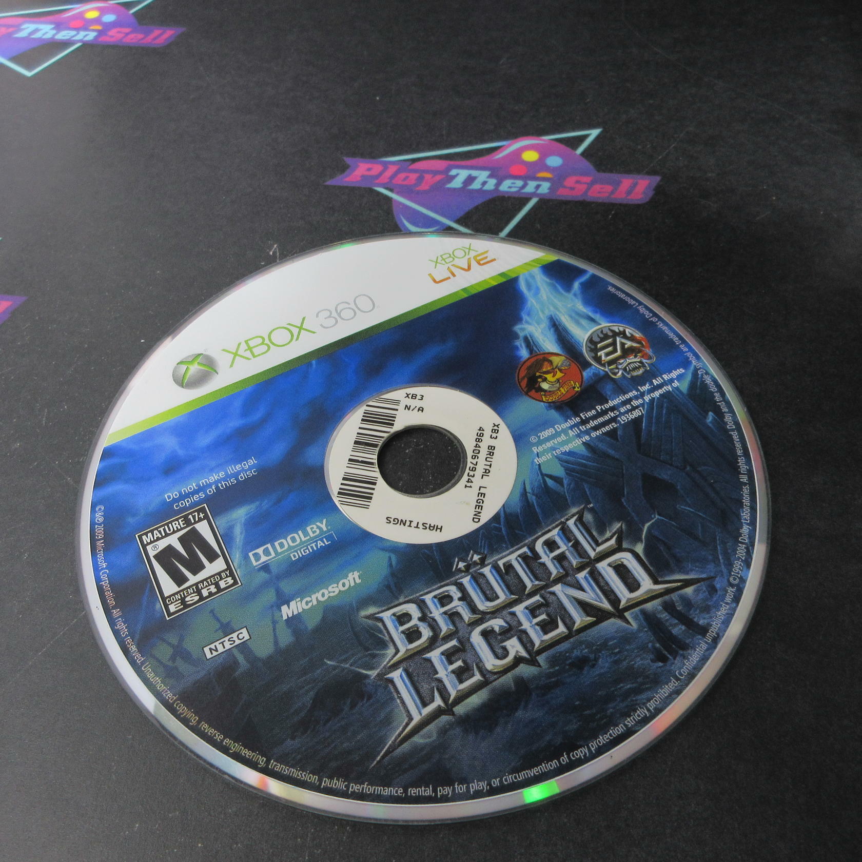 Brutal Legend Xbox 360 DD Complete CIB - Very Good