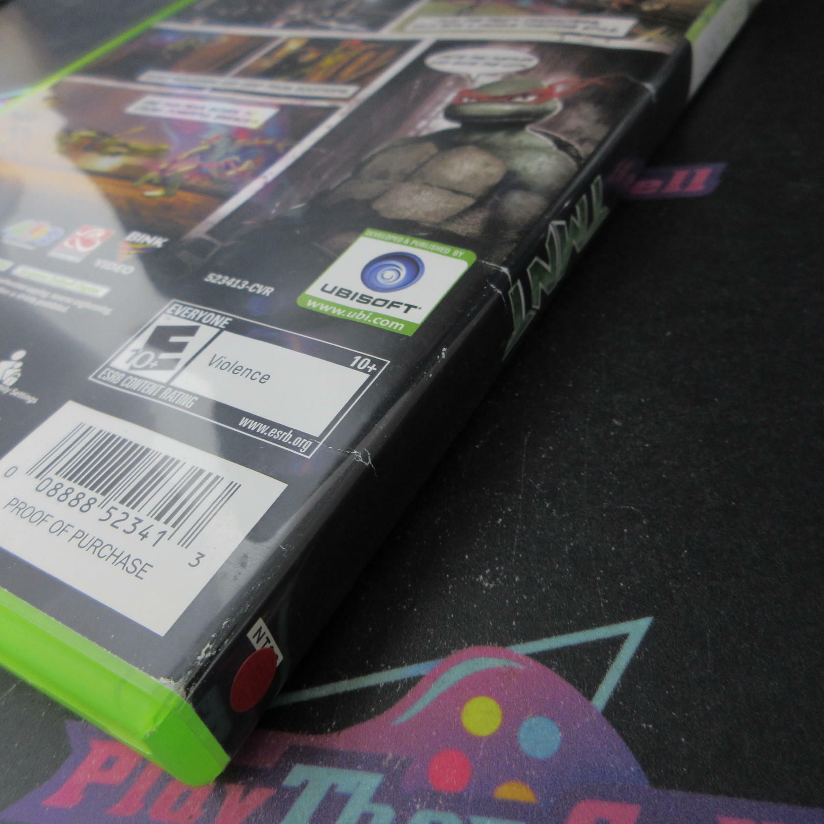 TMNT Xbox 360 AD/NM - Very Good