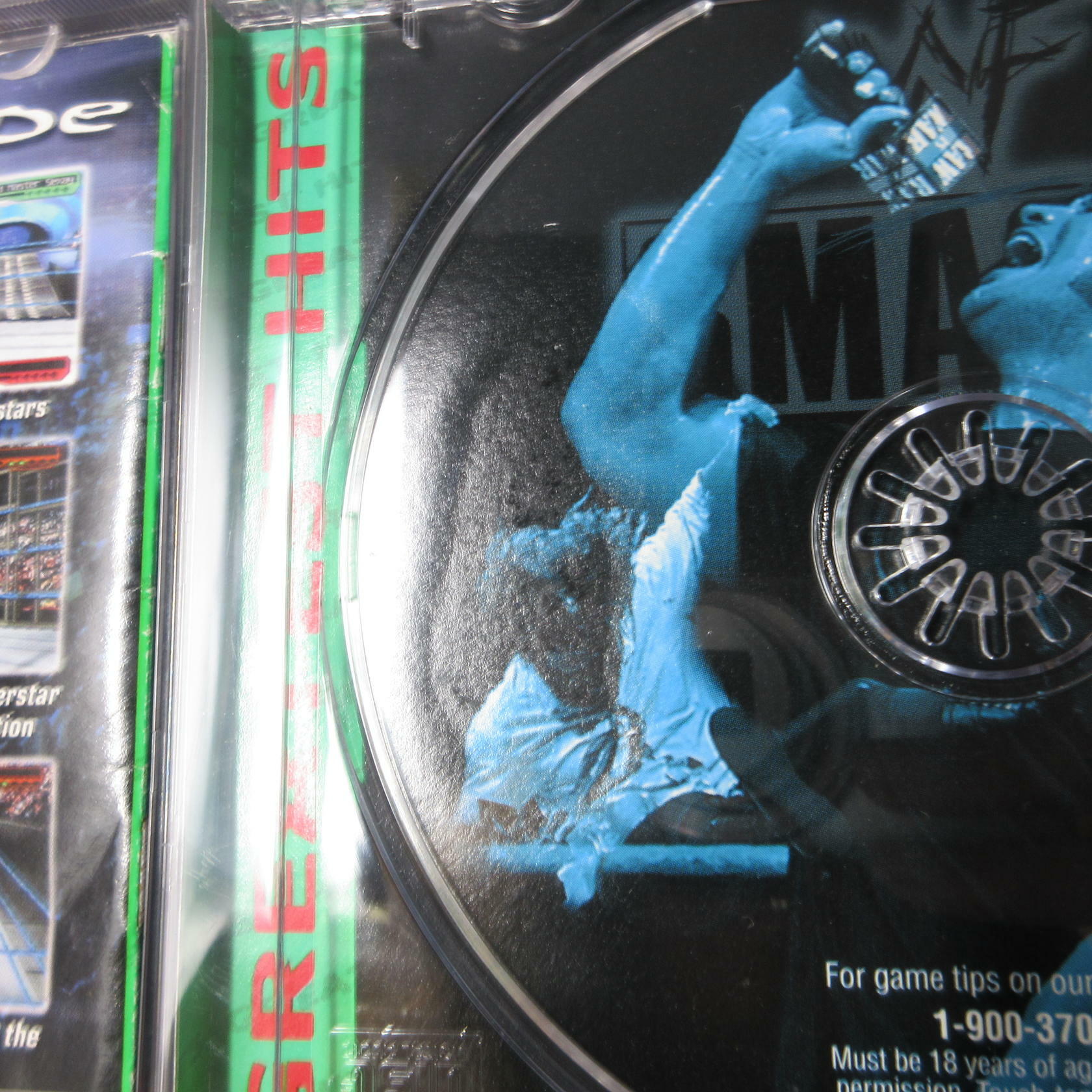 WWF Smackdown GH PS1 PlayStation 1 AD/MD Complete CIB - Very Good