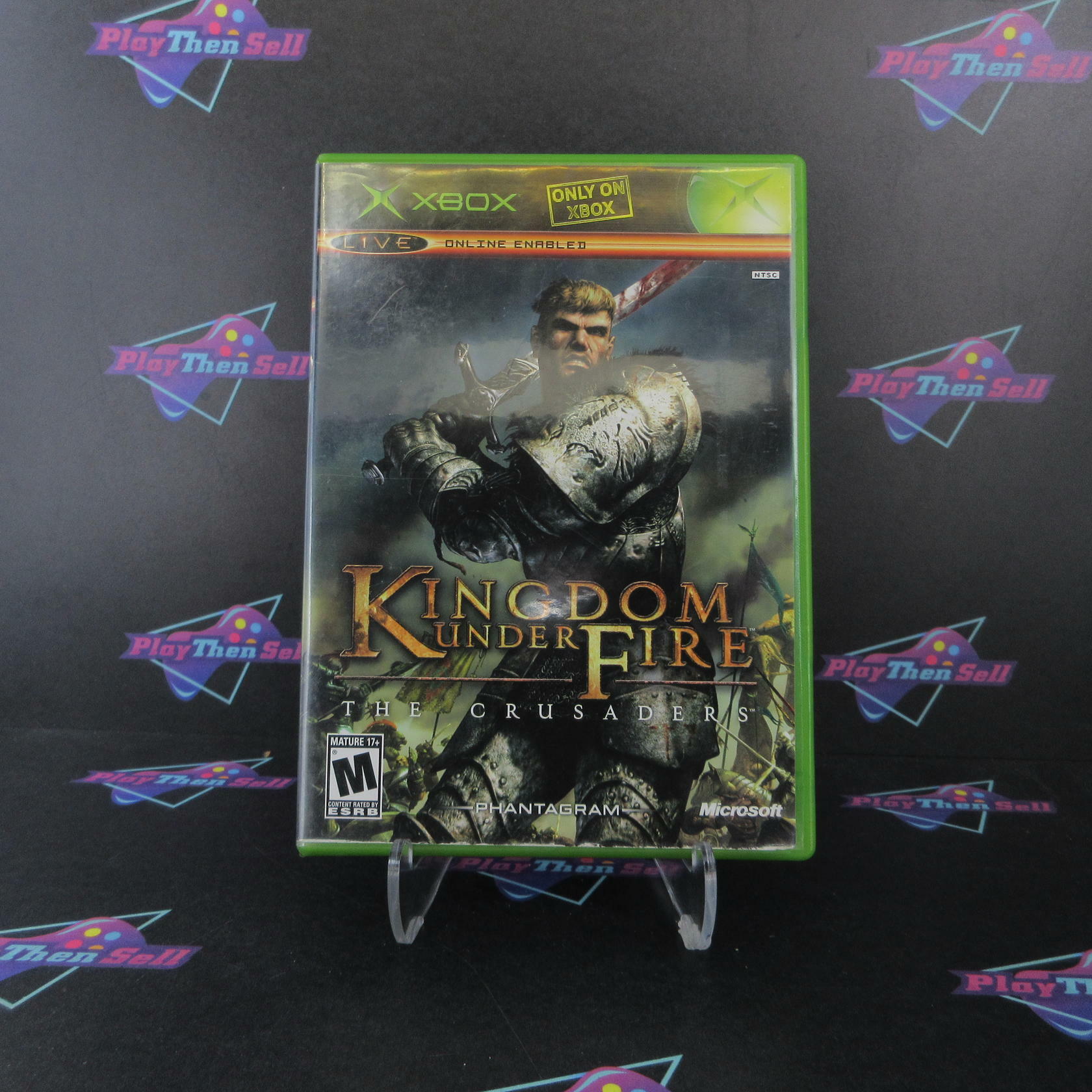 Kingdom Under Fire The Crusaders Xbox AD/NM - Very Good