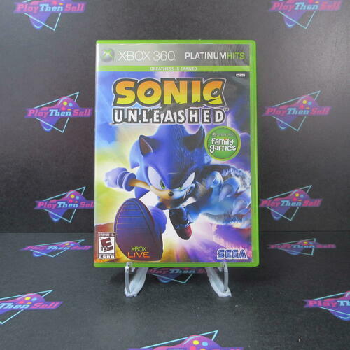 Sonic Unleashed PH Xbox 360 AD Complete CIB - Very Good