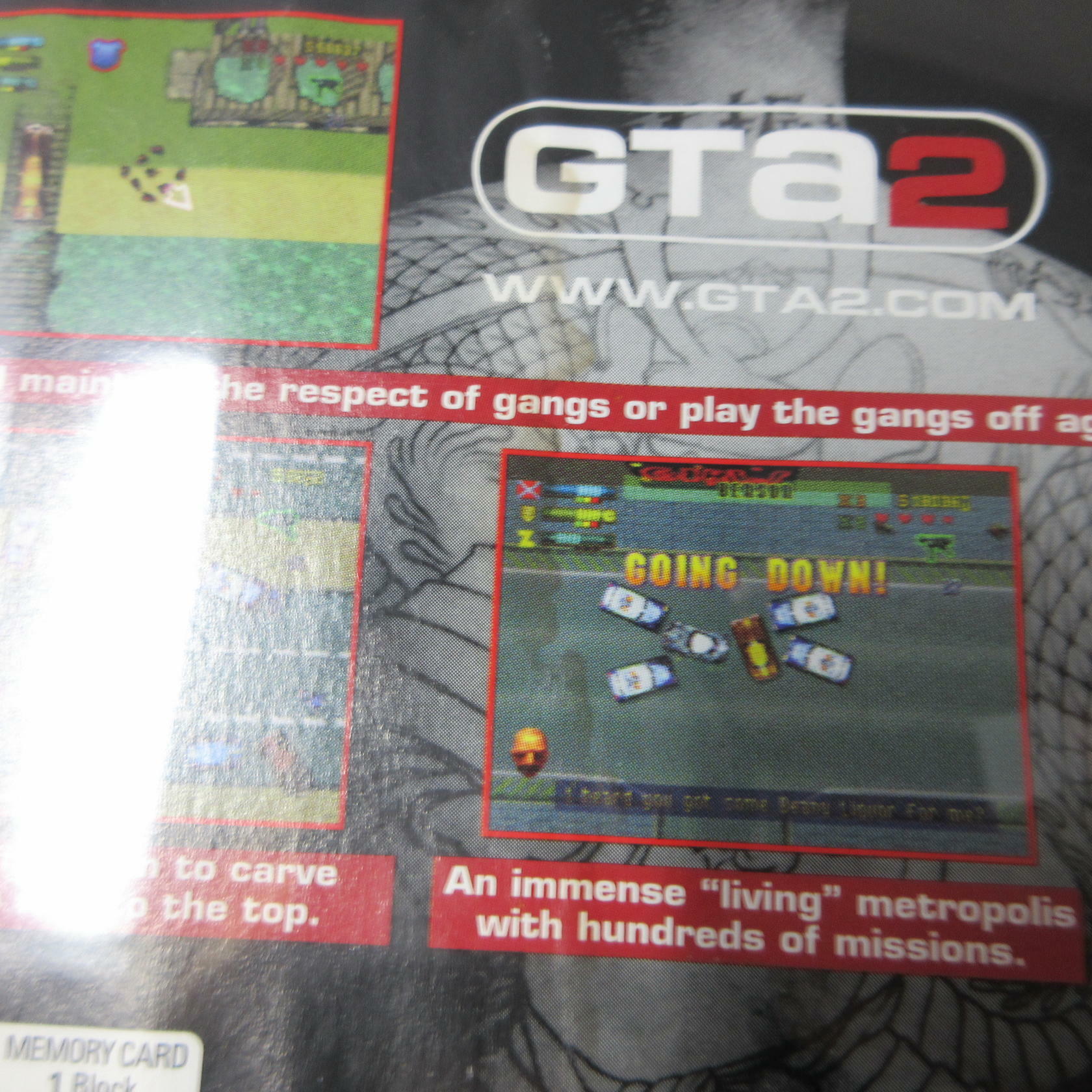 Grand Theft Auto 2 PS1 PlayStation 1 AD/MD Complete CIB - Very Good
