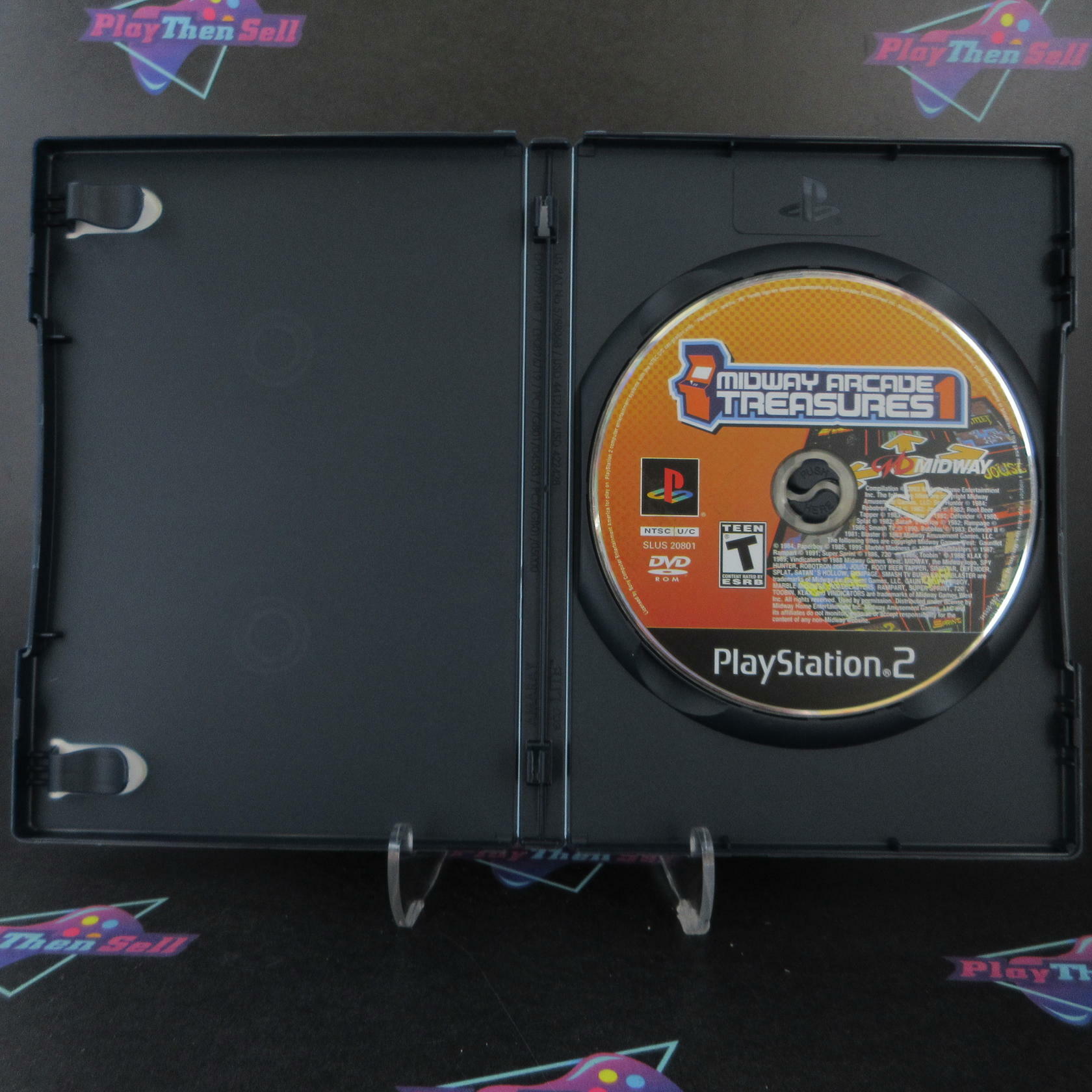 Midway Arcade Treasures 1 PS2 PlayStation 2 AD/NM - Very Good