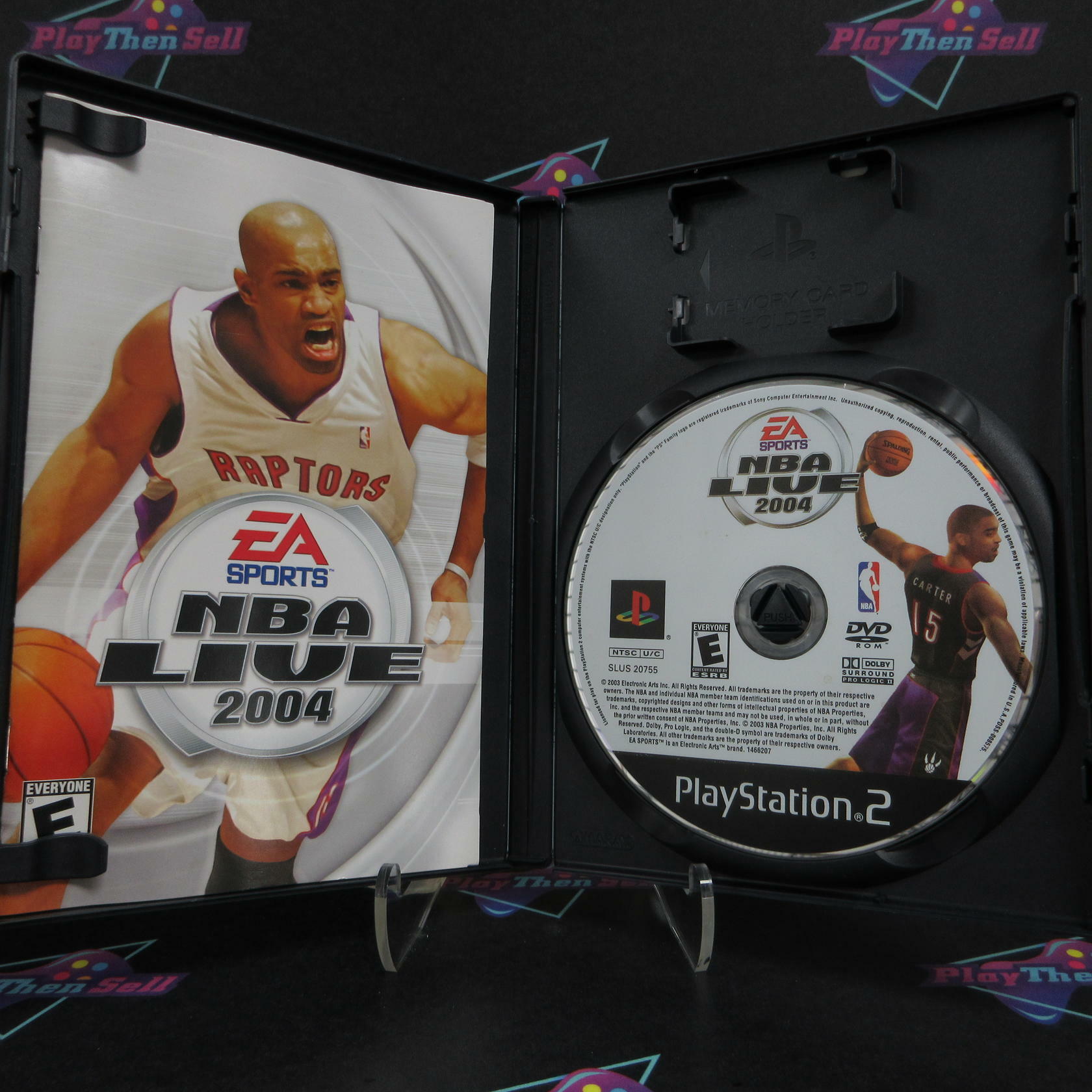 NBA Live 2004 PS2 PlayStation 2 AD Complete CIB - Very Good