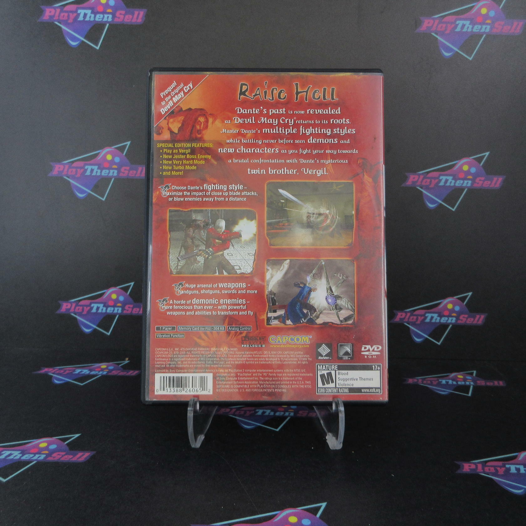Devil May Cry 3 Dante's Awakening Special Edition GH PS2 PlayStation 2 AD/NM - Very Good