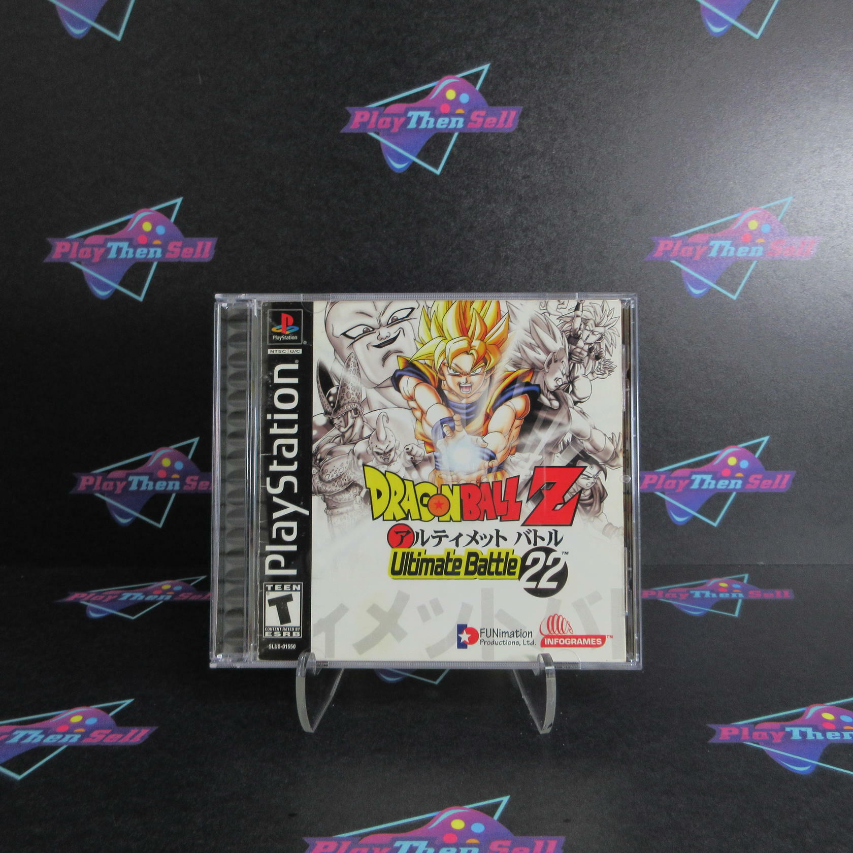 Dragon Ball Z Ultimate Battle 22 PS1 PlayStation 1 - Like New