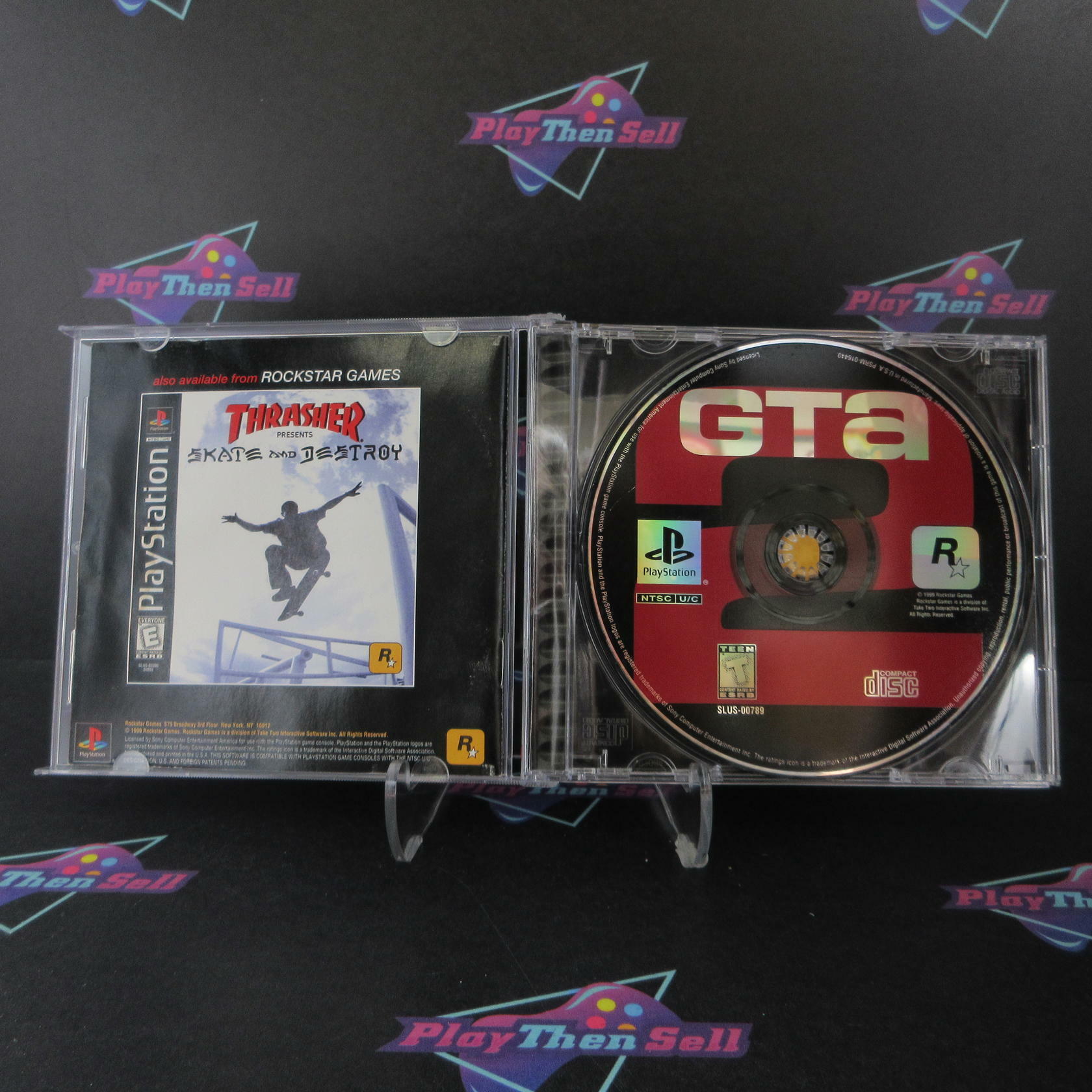 Grand Theft Auto 2 PS1 PlayStation 1 AD/MD Complete CIB - Very Good