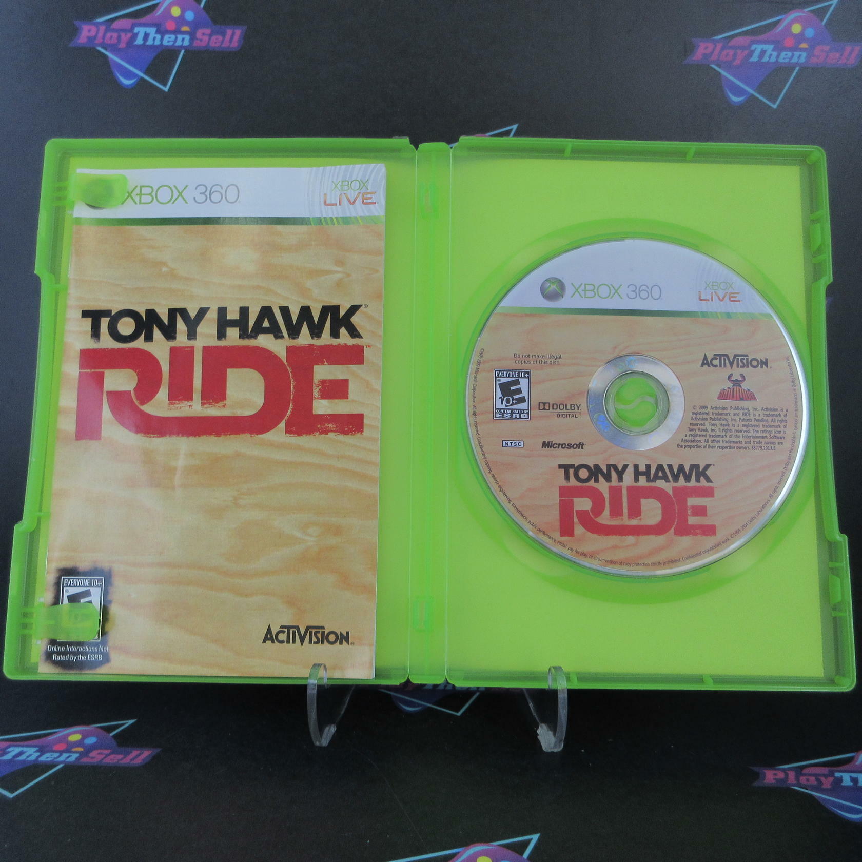 Tony Hawk Ride Xbox 360 AD Complete CIB - Very Good