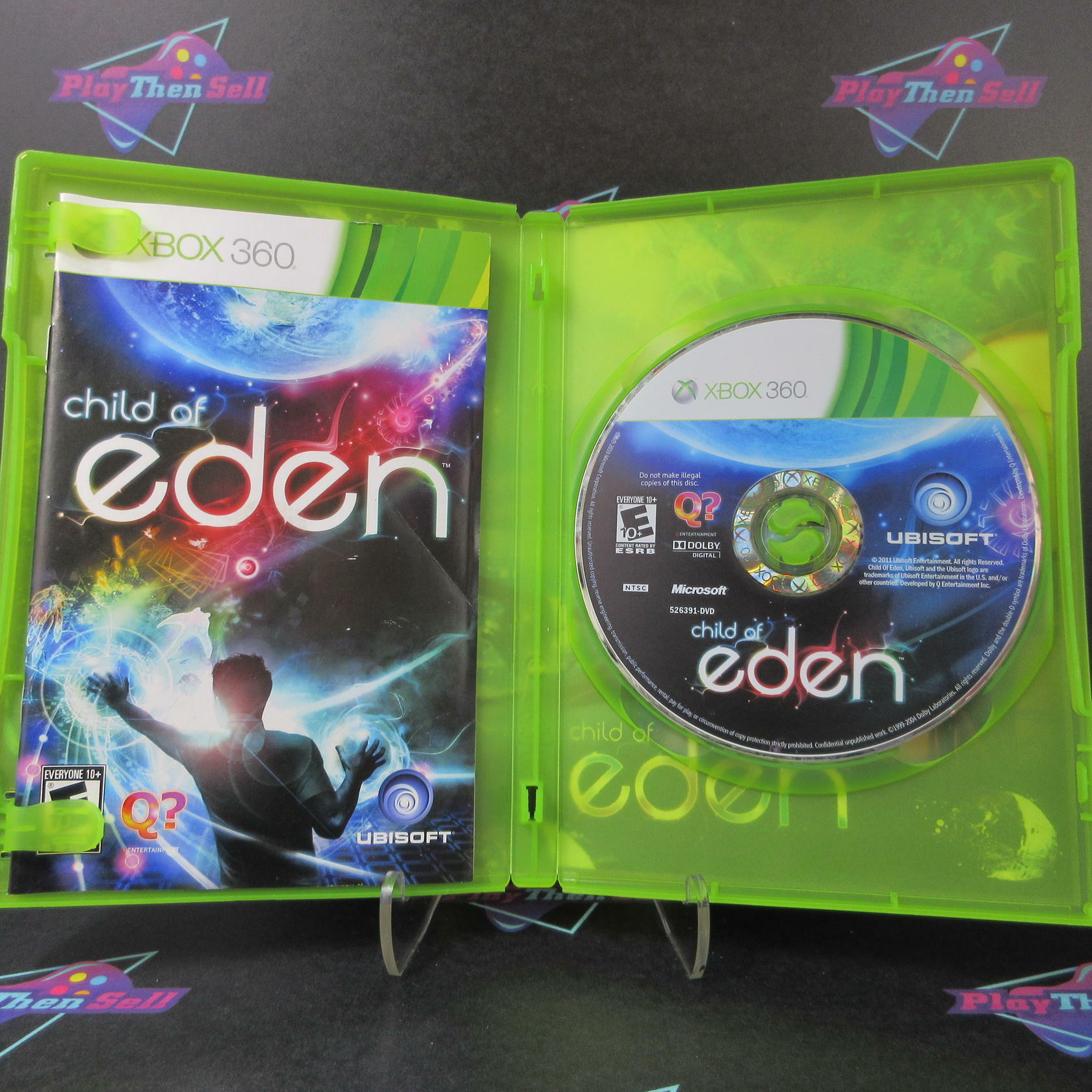 Child Of Eden Xbox 360 AD Complete CIB - Very Good