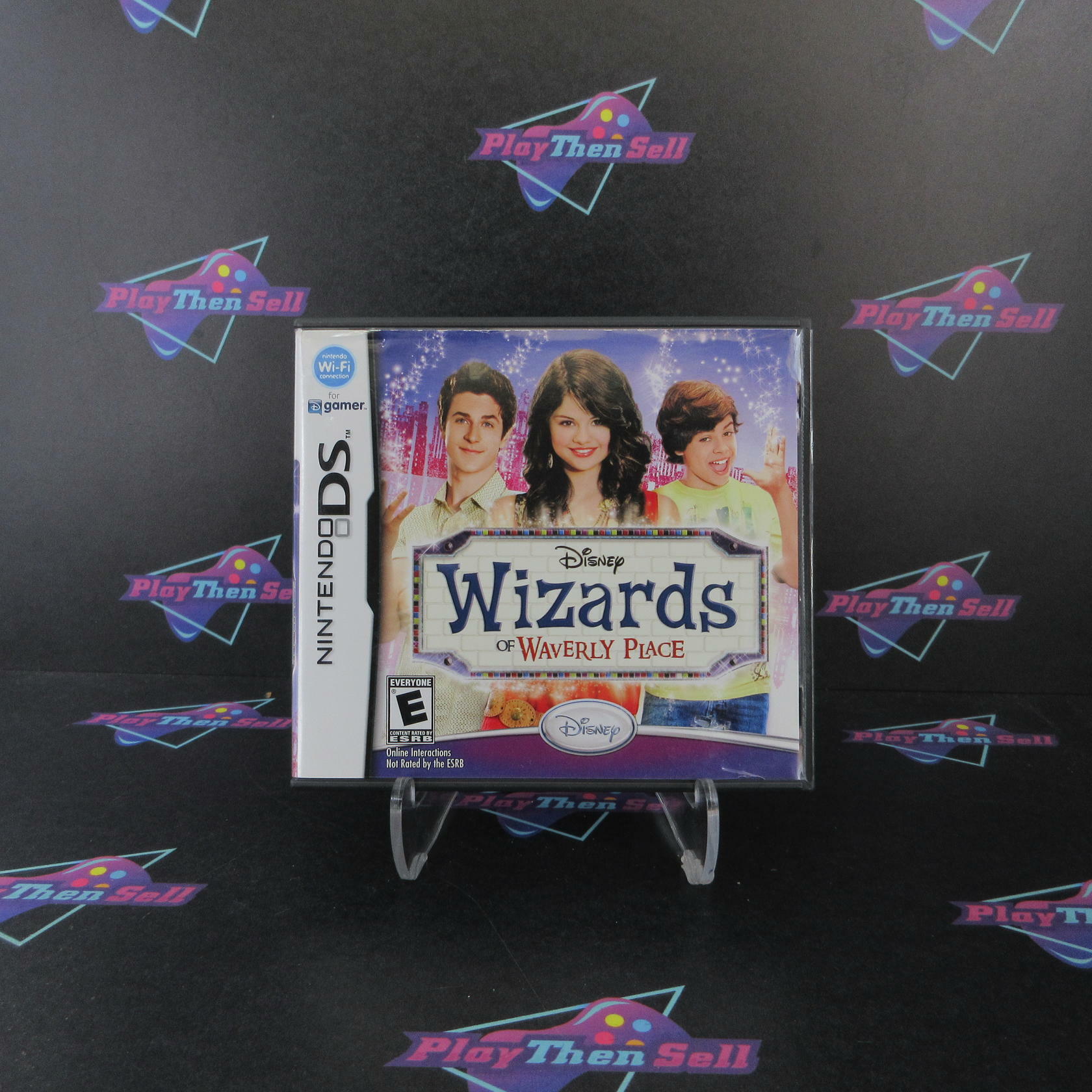 Wizards of Waverly Place Nintendo DS AD + Poster Complete CIB - Very Good