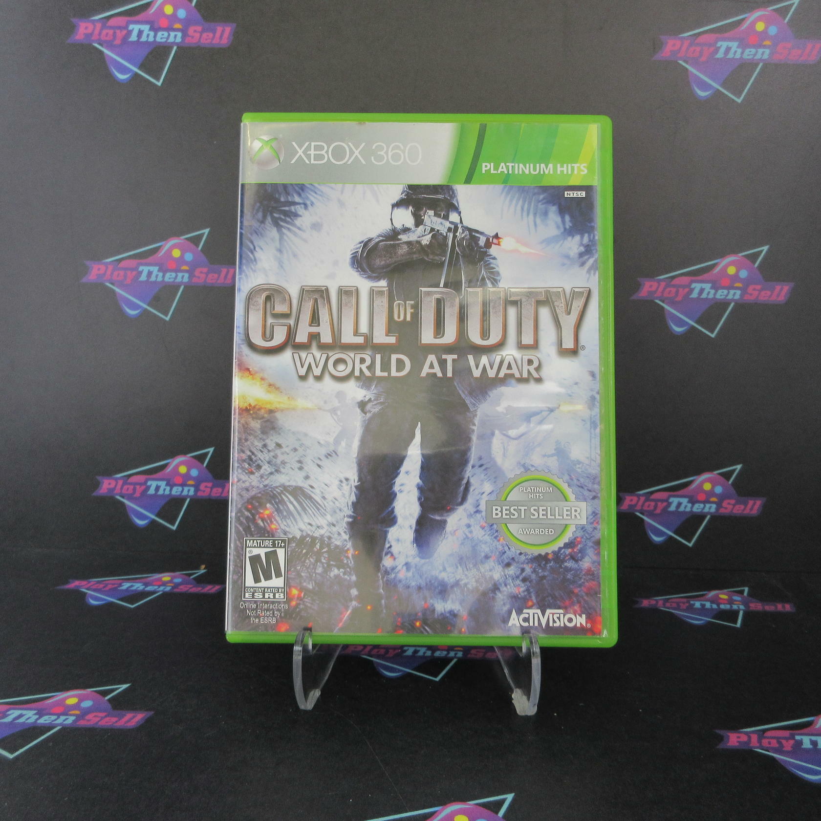 Call of Duty World at War PH Xbox 360 AD/NM - Very Good