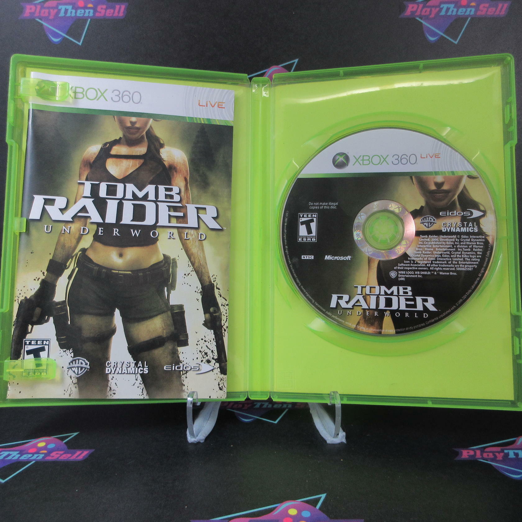Tomb Raider Underworld Xbox 360 AD Complete CIB - Very Good
