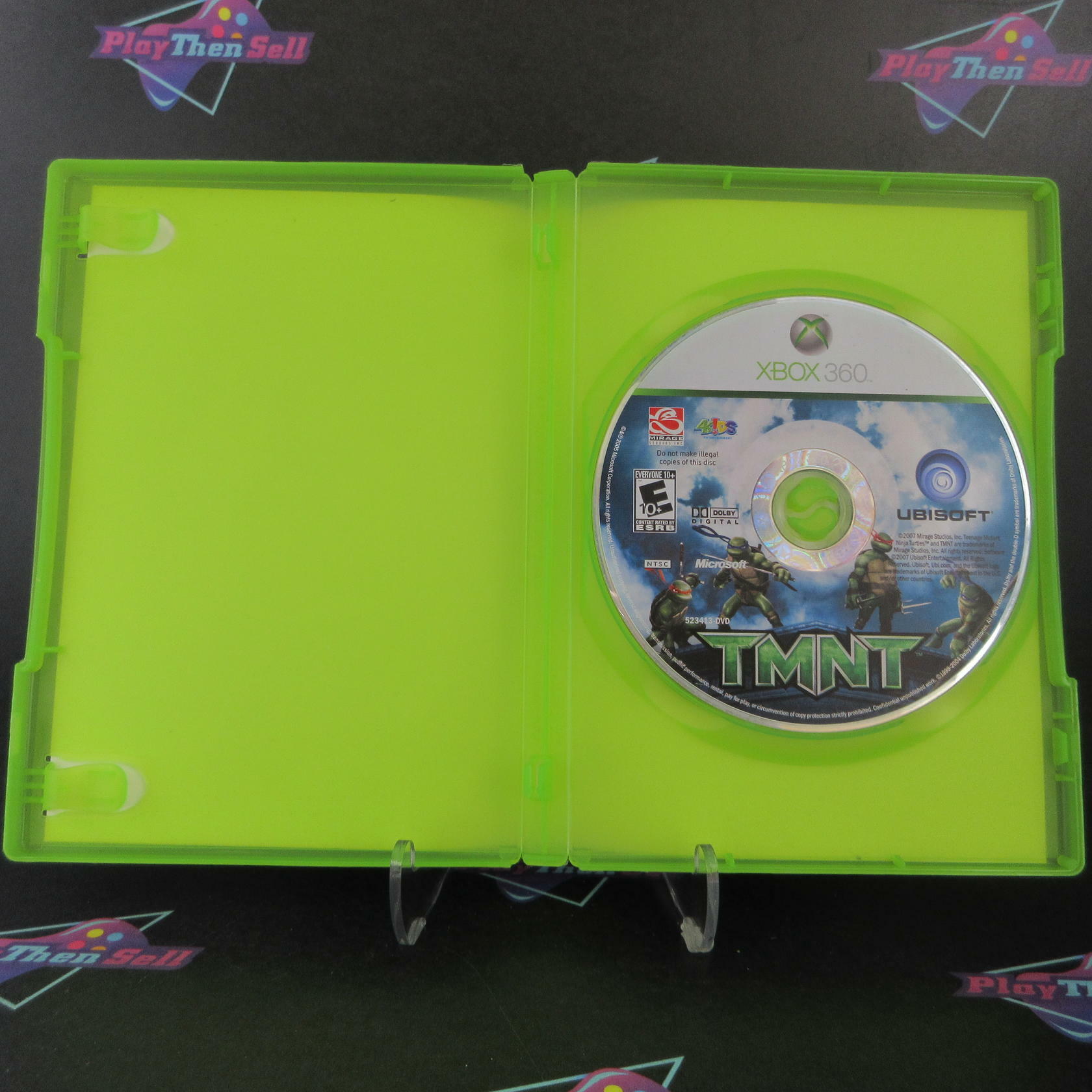 TMNT Xbox 360 AD/NM - Very Good