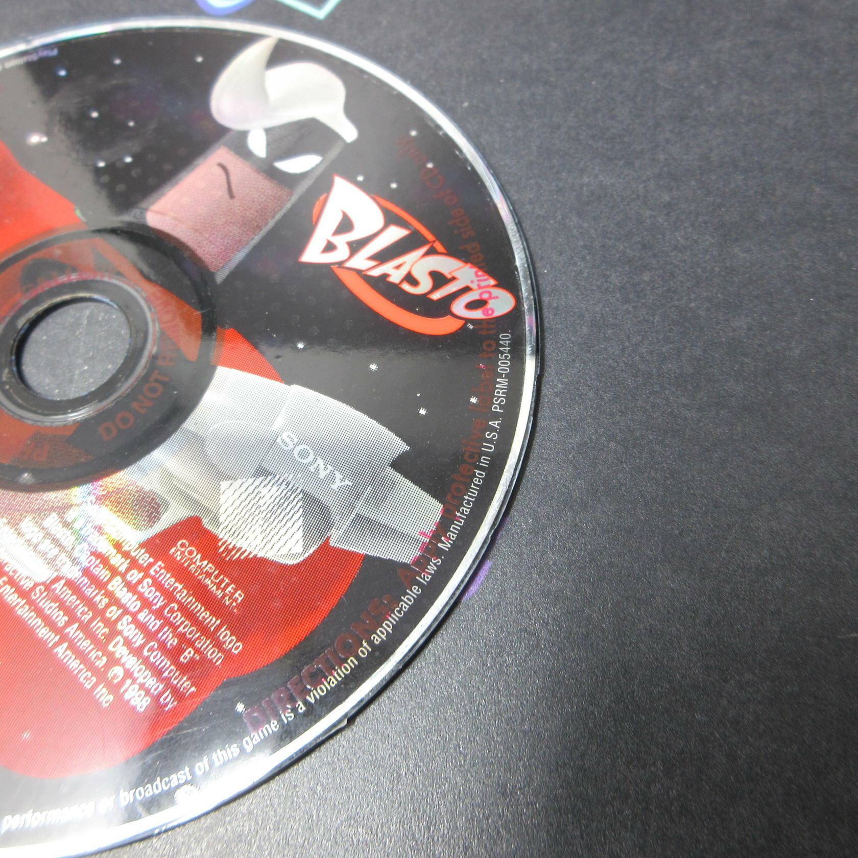 Blasto PS1 PlayStation 1 MD/DD Complete CIB - Very Good