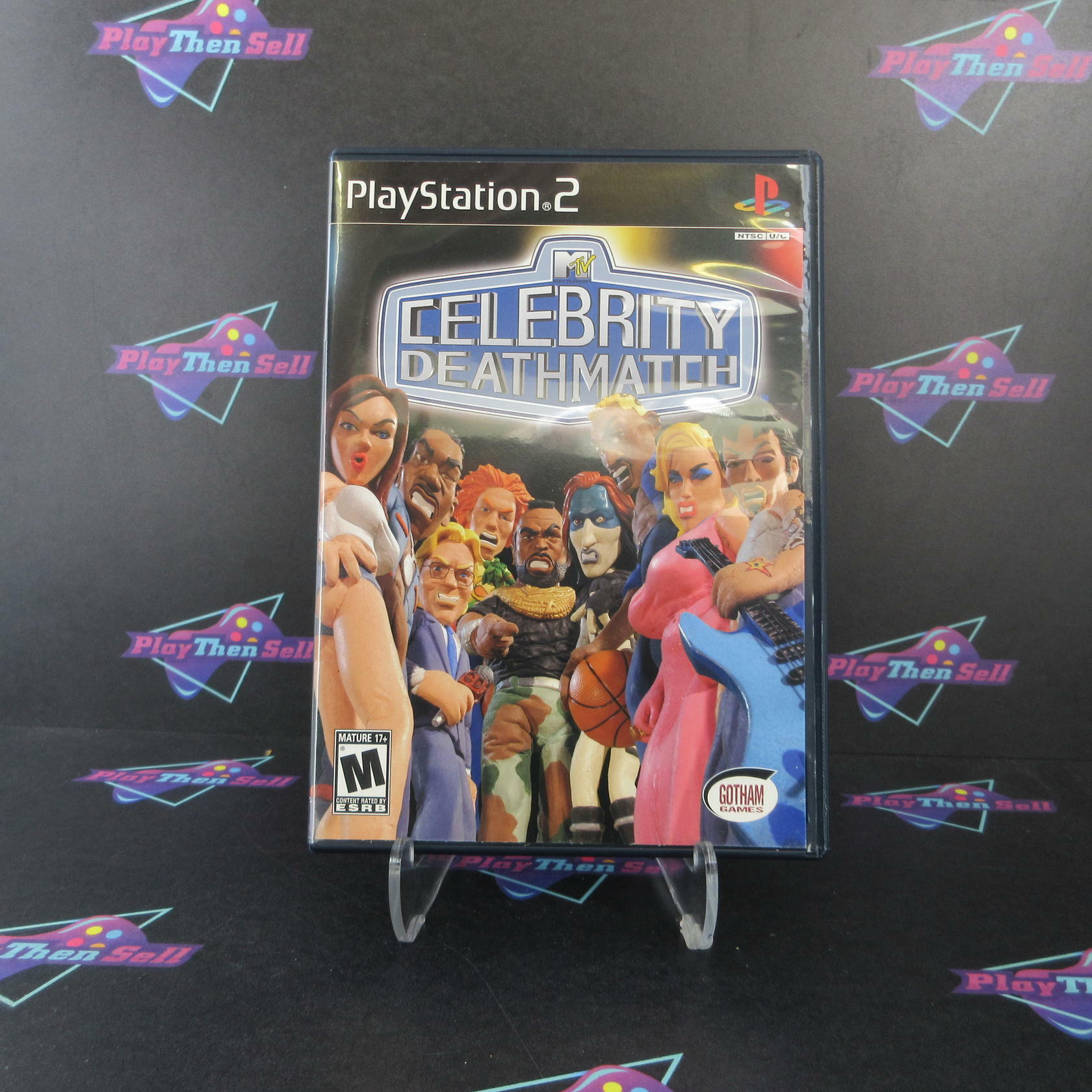 Celebrity Death Match PS2 PlayStation 2 DD/NM - Very Good