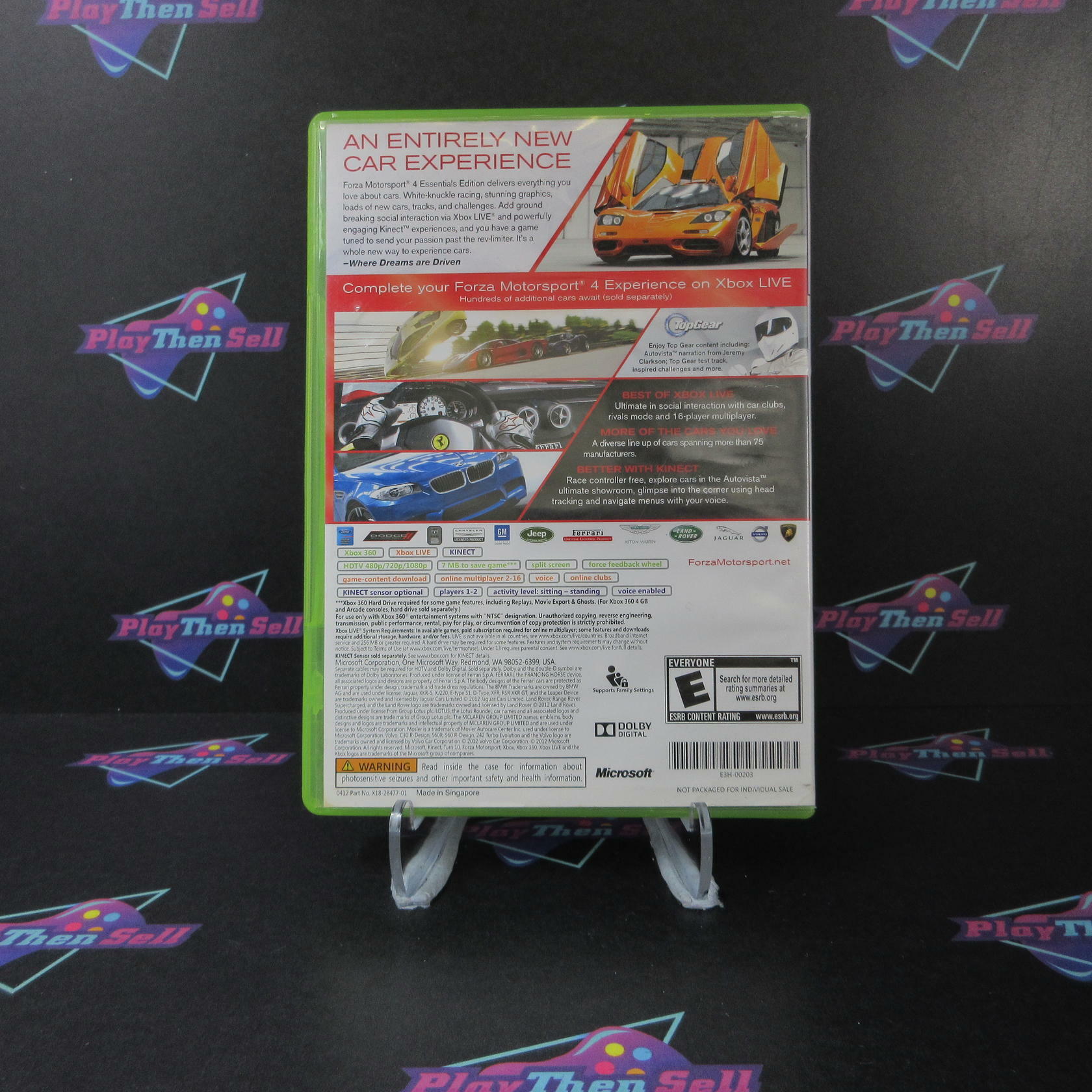 Forza Motorsport 4 Essentials Edition Xbox 360 AD - Very Good