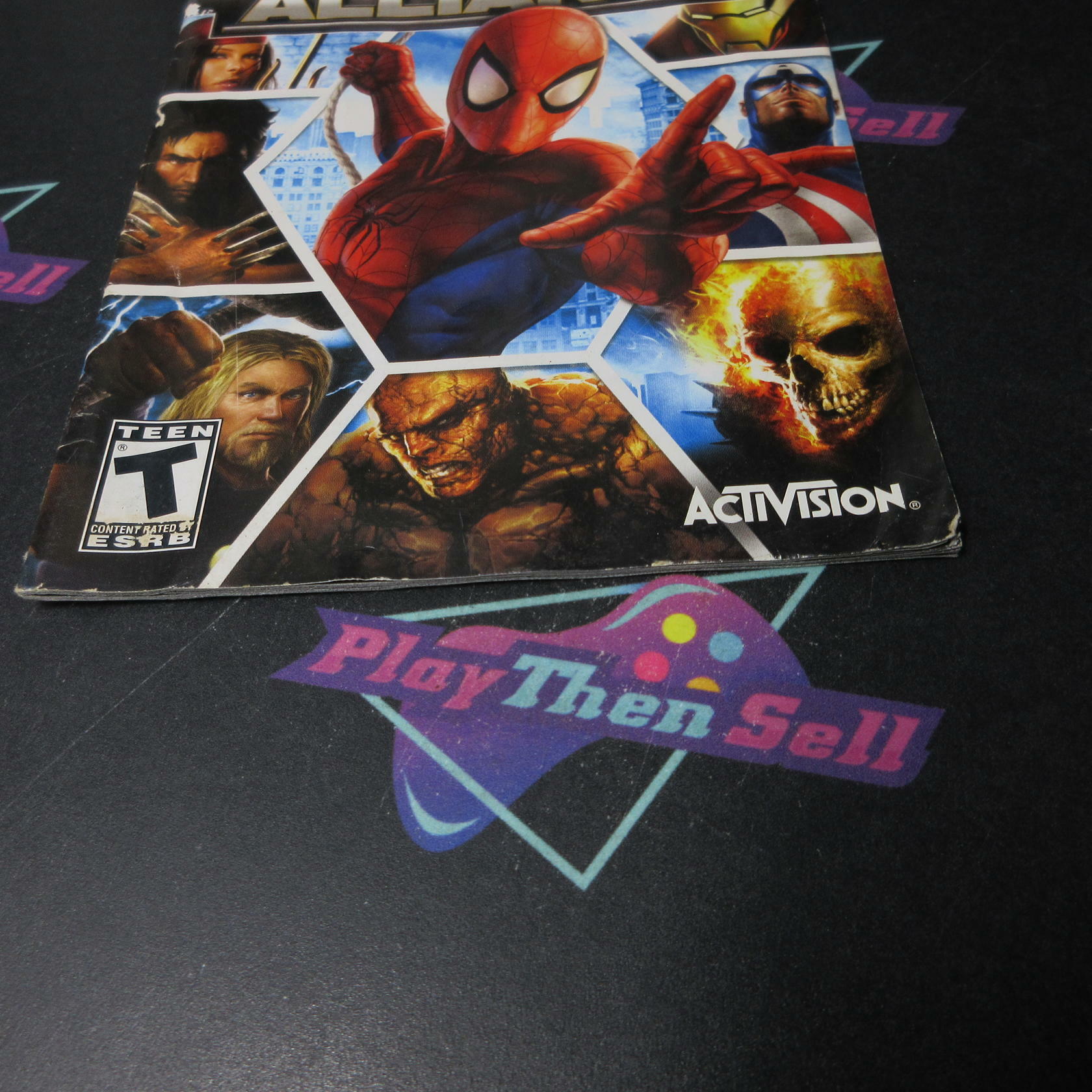 Marvel Ultimate Alliance Xbox 360 AD/MD Complete CIB - Very Good