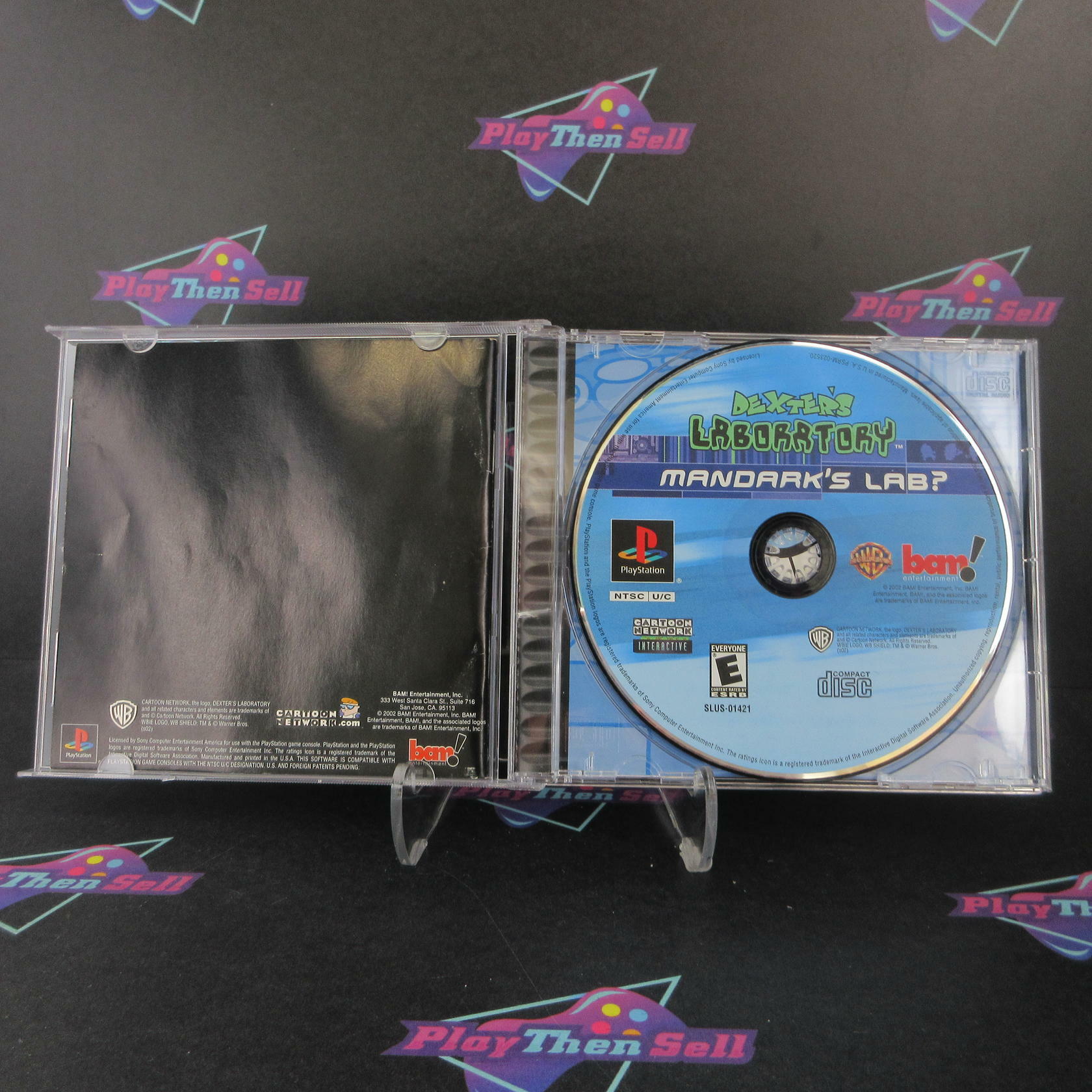 Dexter's Laboratory Mandarks Laboratory PS1 PlayStation 1 - Like New