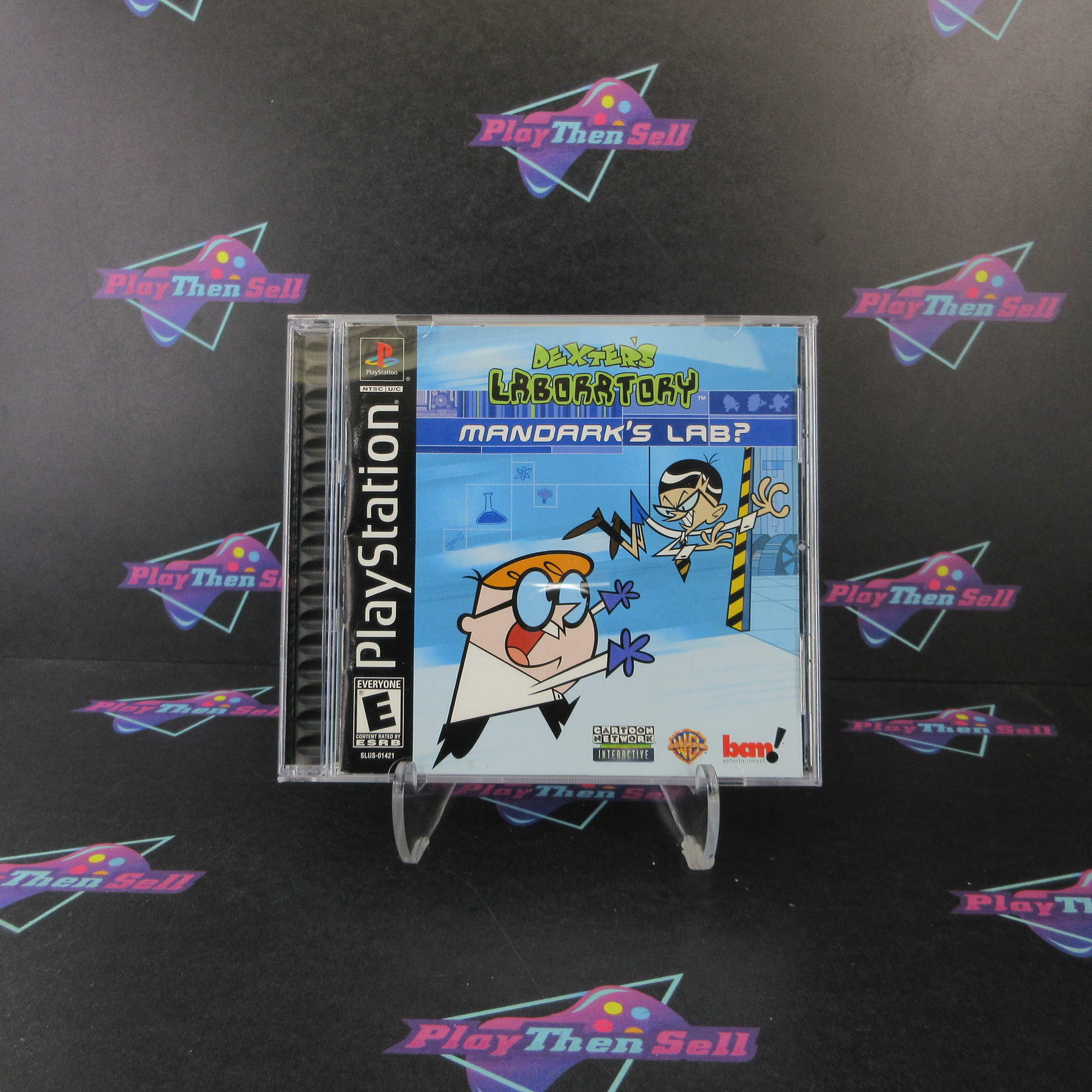 Dexter's Laboratory Mandarks Laboratory PS1 PlayStation 1 - Like New