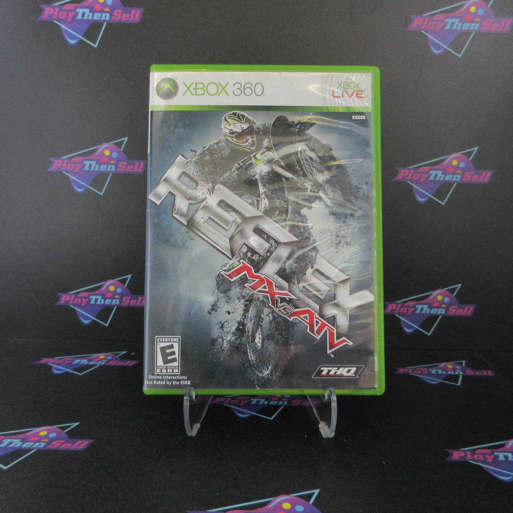 MX vs ATV Reflex Xbox 360 AD/MD Complete CIB - Very Good