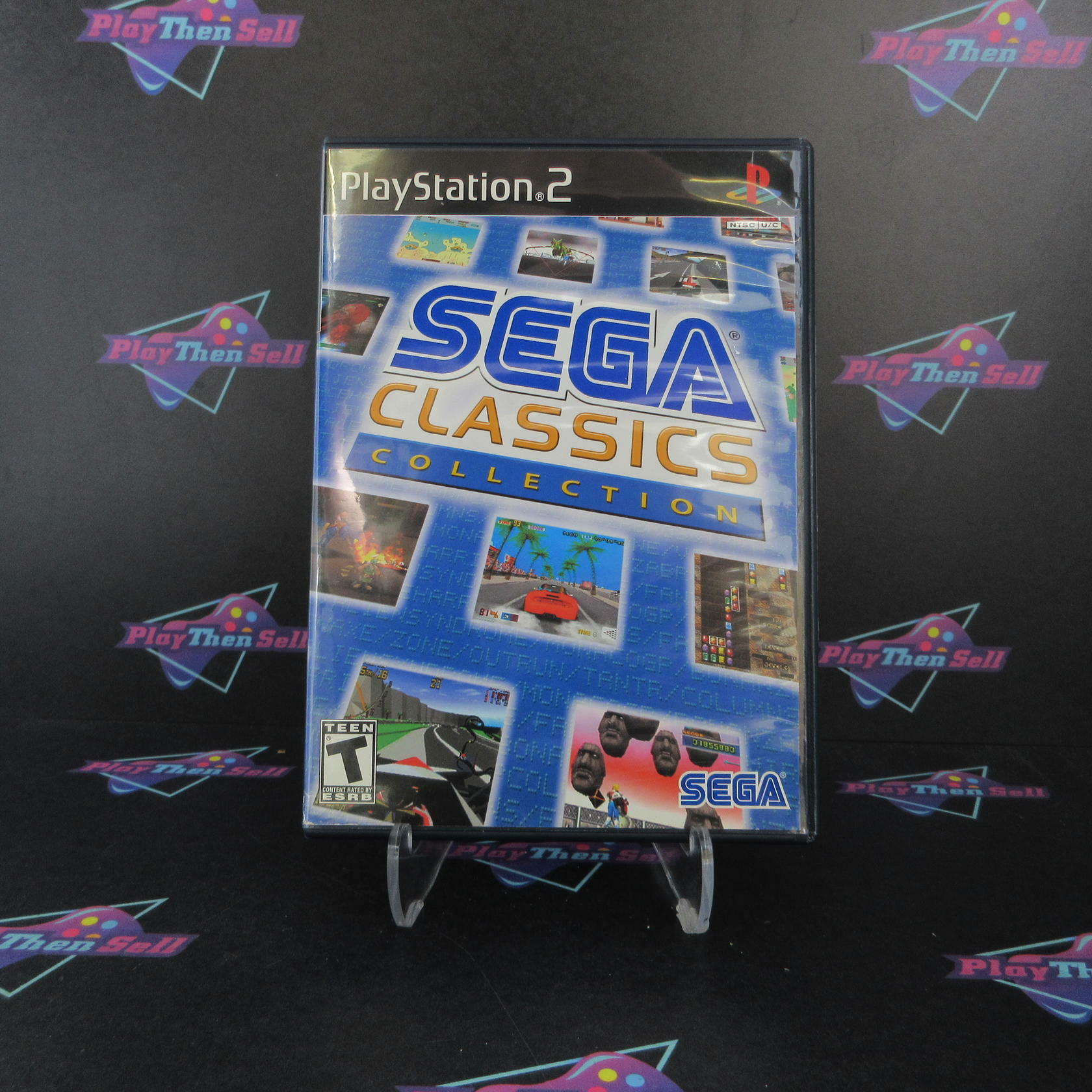 Sega Classics Collection PS2 PlayStation 2 AD Complete CIB - Very Good