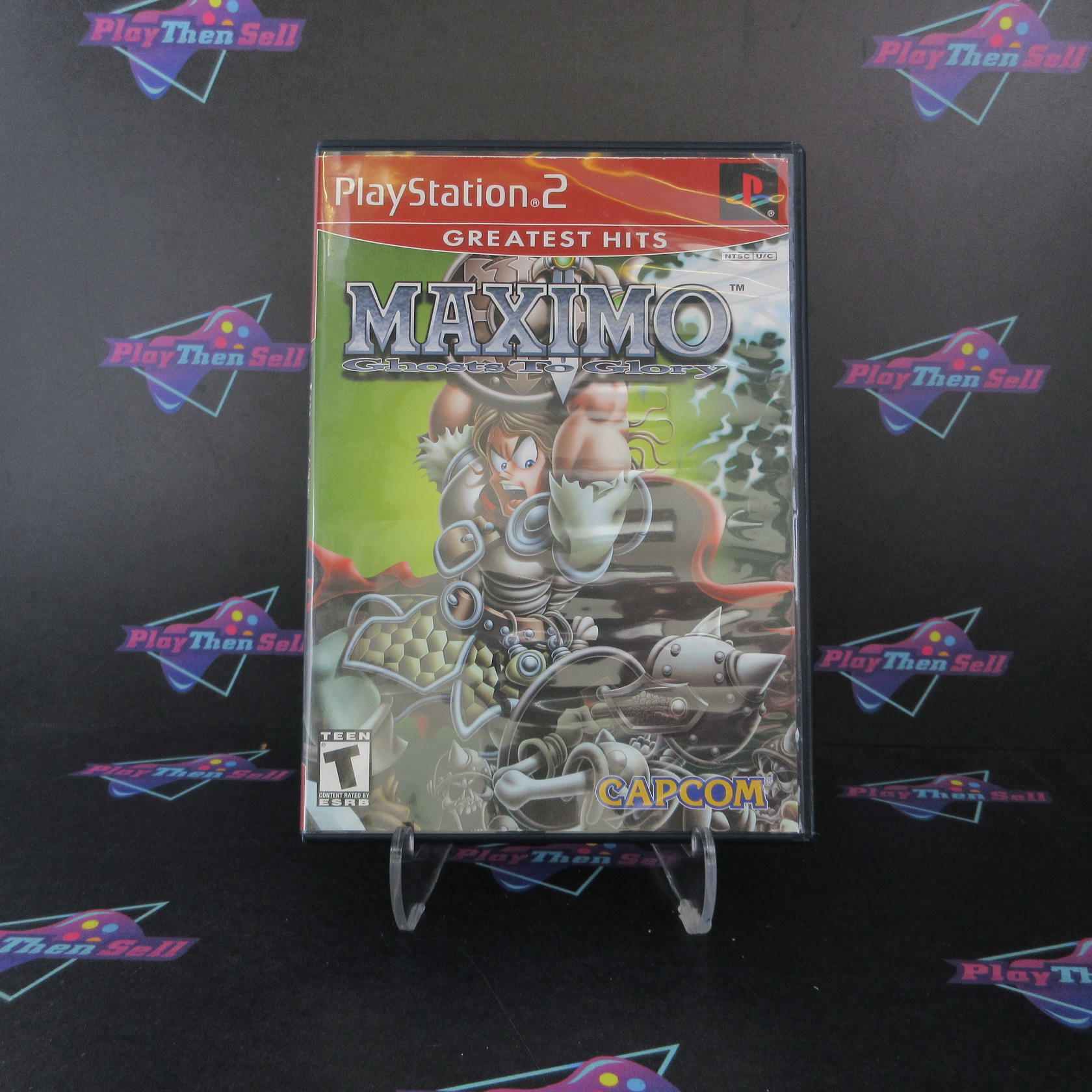 Maximo Ghosts To Glory GH PS2 PlayStation 2 BL Disc DD/NM - Very Good