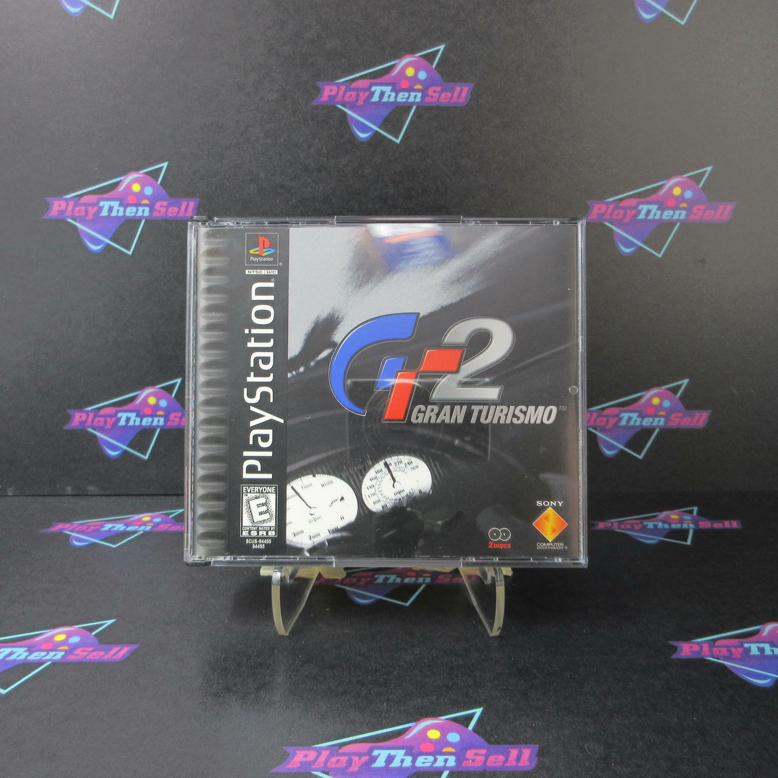 Gran Turismo 2 PS1 PlayStation 1 + Reg Card - Like New