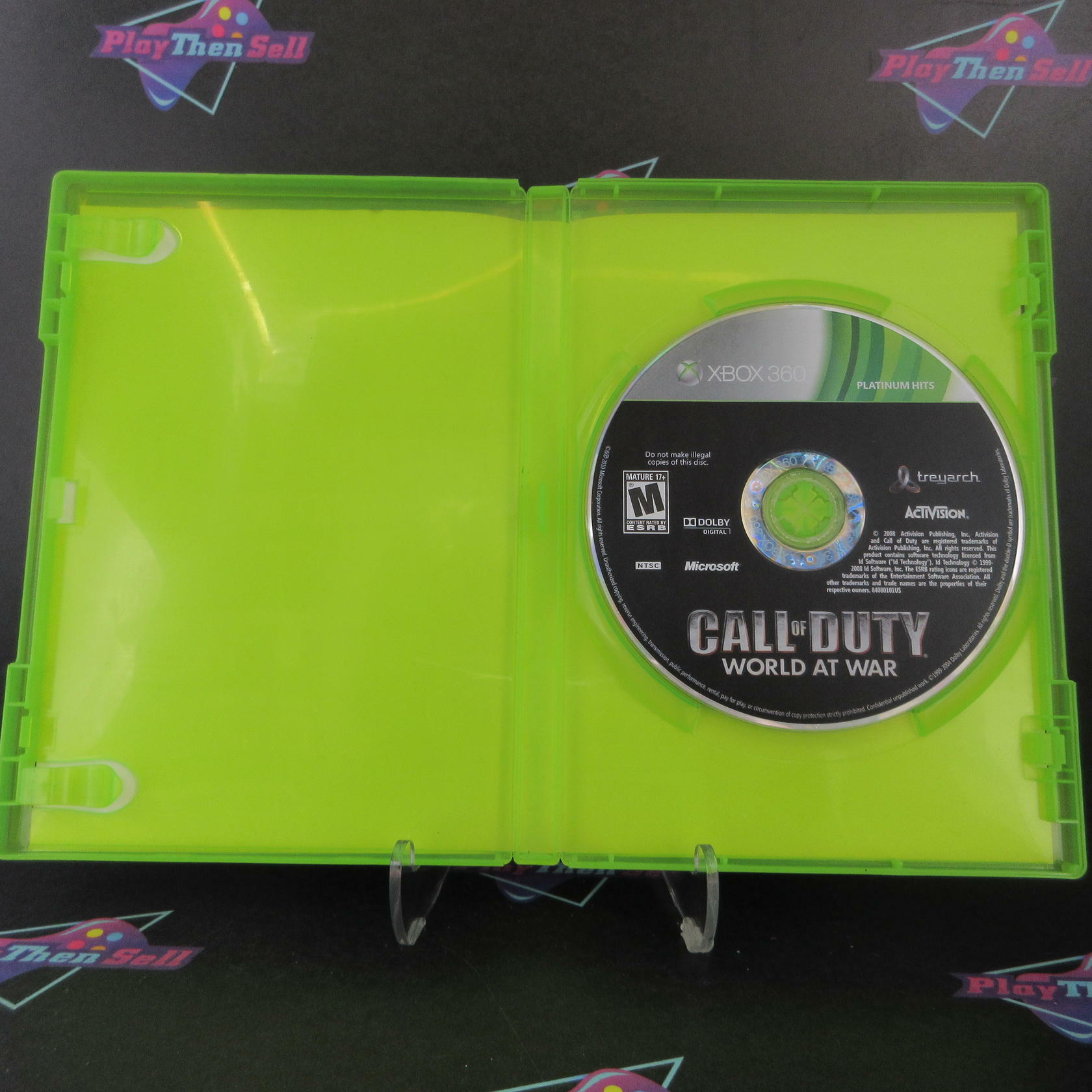 Call of Duty World at War PH Xbox 360 AD/NM - Very Good