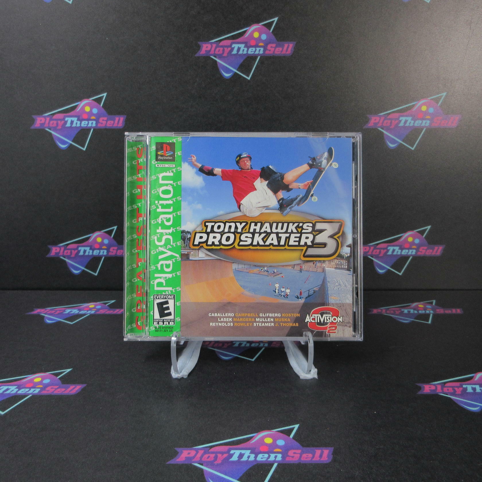 Tony Hawk's Pro Skater 3 PS1 PlayStation 1 GH + Reg Card - Like New