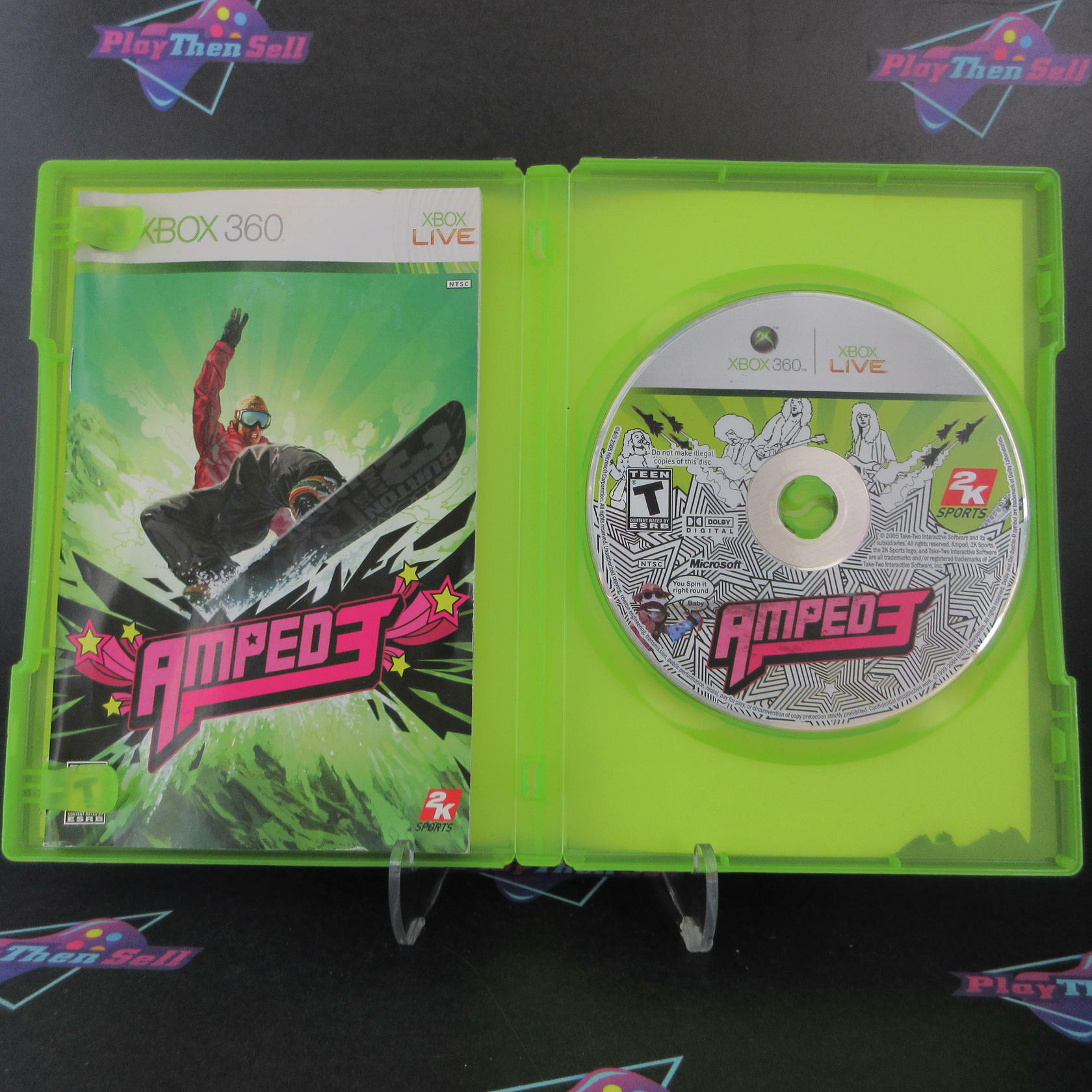 Amped 3 Xbox 360 AD/DD Complete CIB - Very Good
