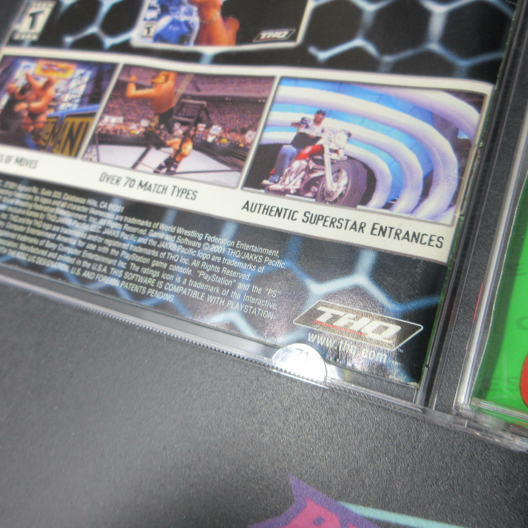 WWF Smackdown 2 Know Your Role GH PS1 PlayStation 1 MD Complete CIB - Very Good