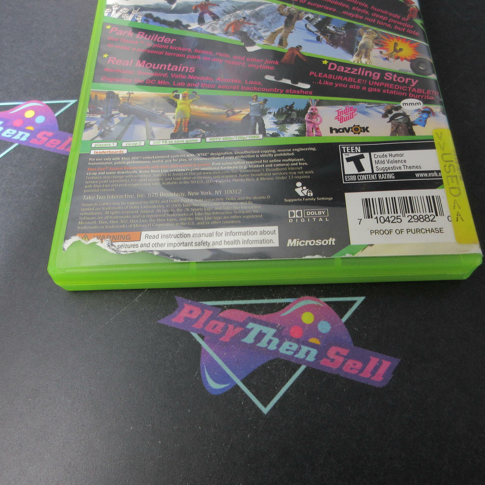 Amped 3 Xbox 360 AD/DD Complete CIB - Very Good