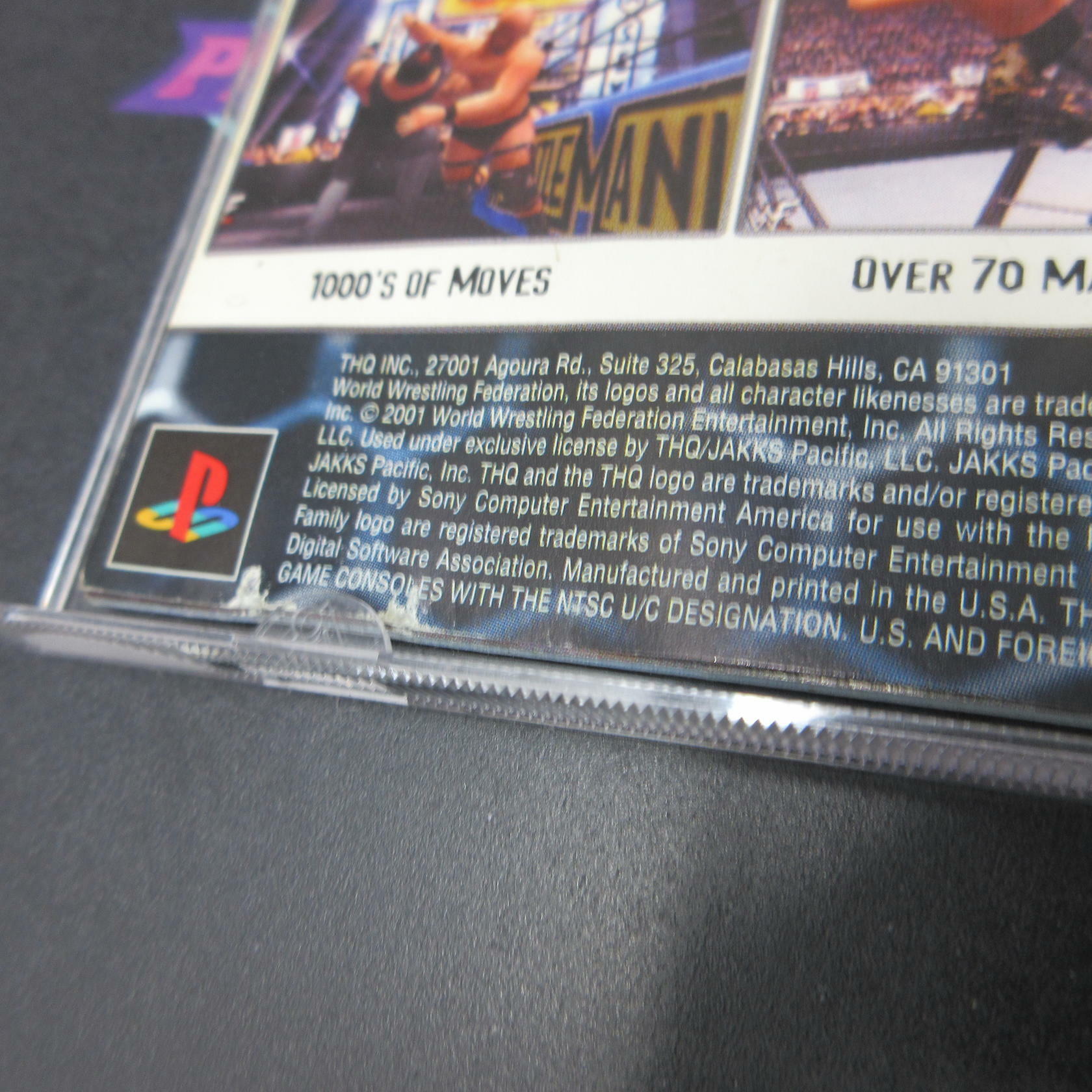 WWF Smackdown 2 Know Your Role GH PS1 PlayStation 1 MD Complete CIB - Very Good